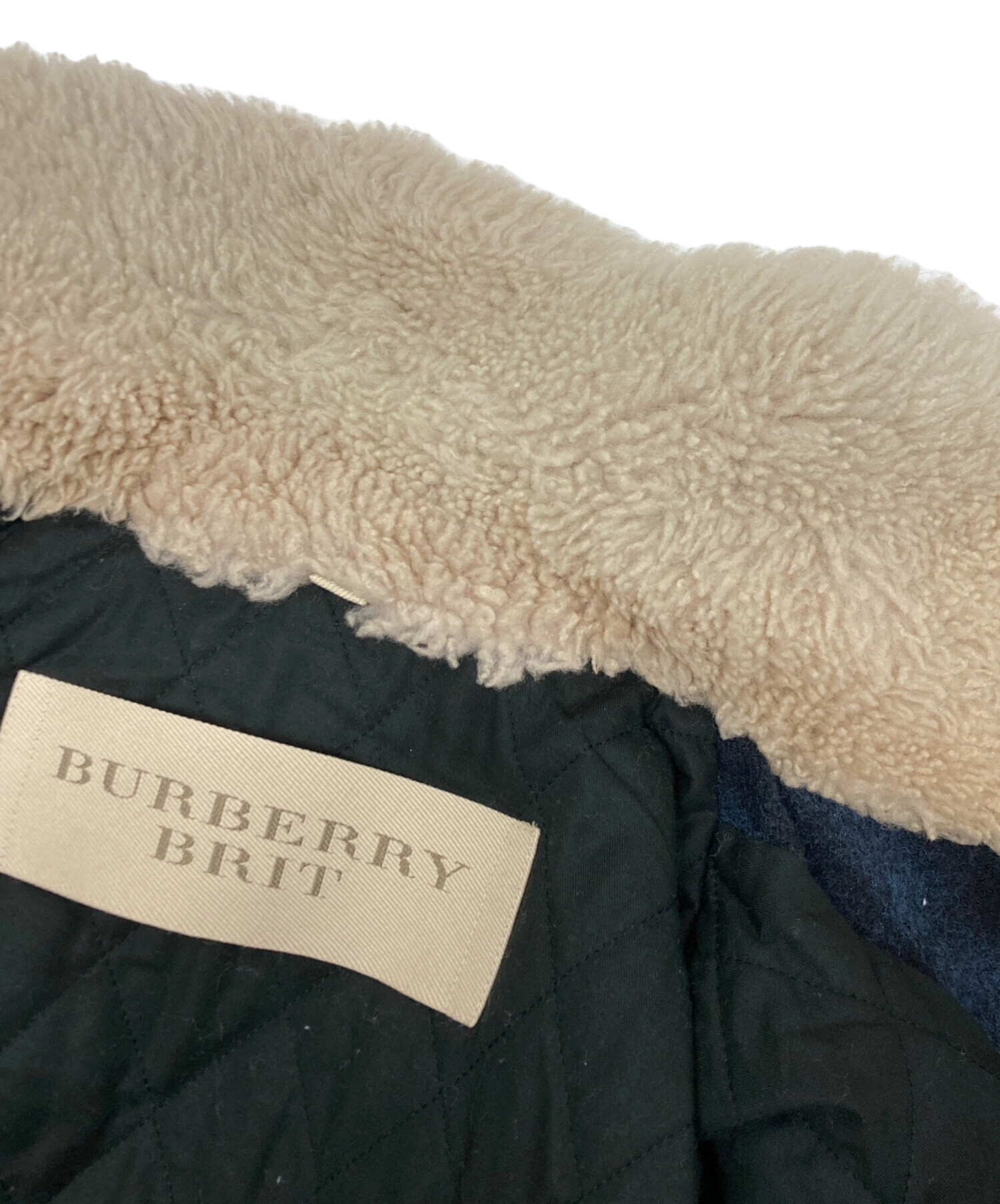 中古・古着通販】BURBERRY BRIT (バーバリーブリット) チェックウール