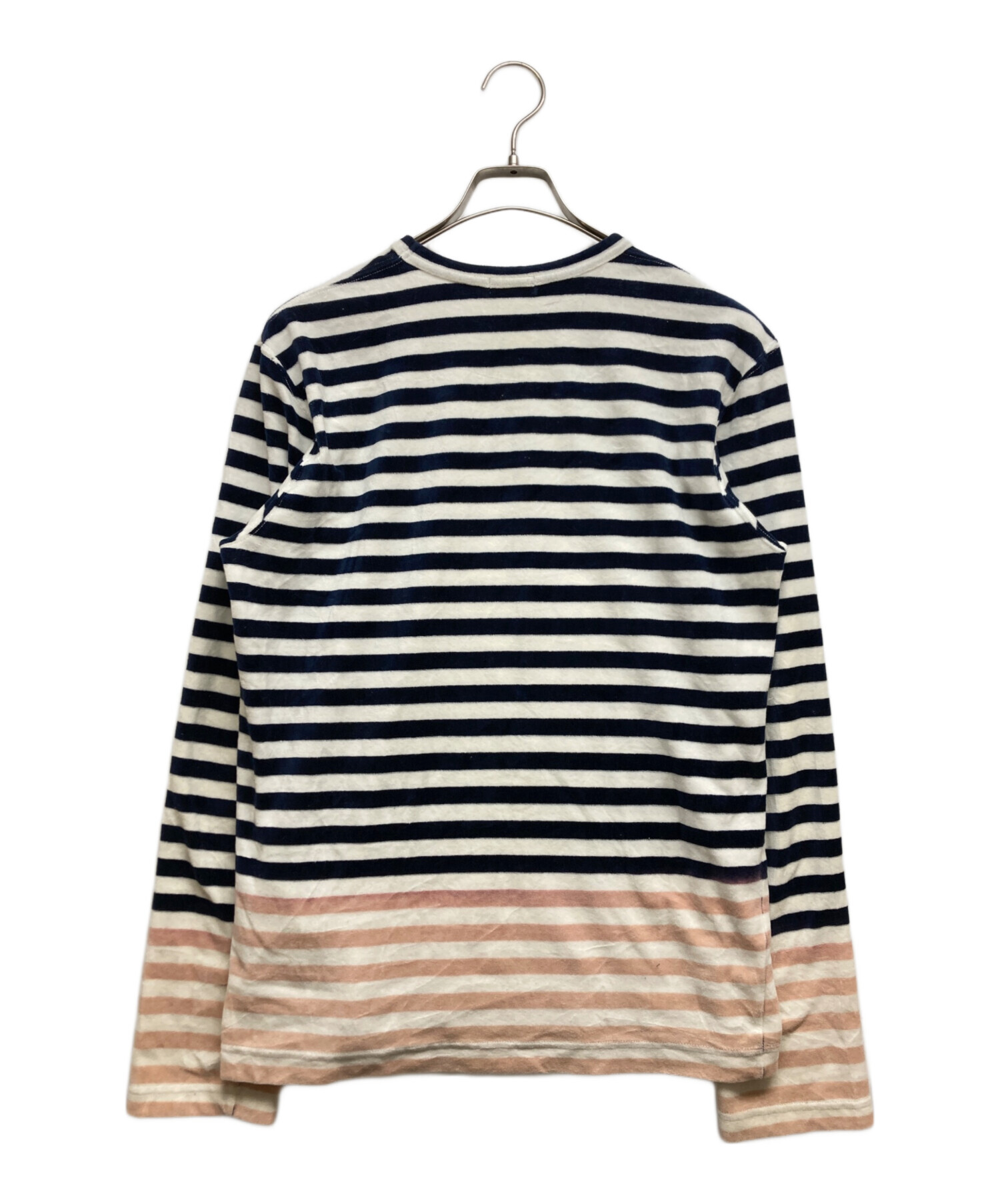 コムデギャルソンオムプリュス　ボーダー　ロンT 中古・古着通販】COMME des GARCONS HOMME PLUS (コムデギャルソンオム