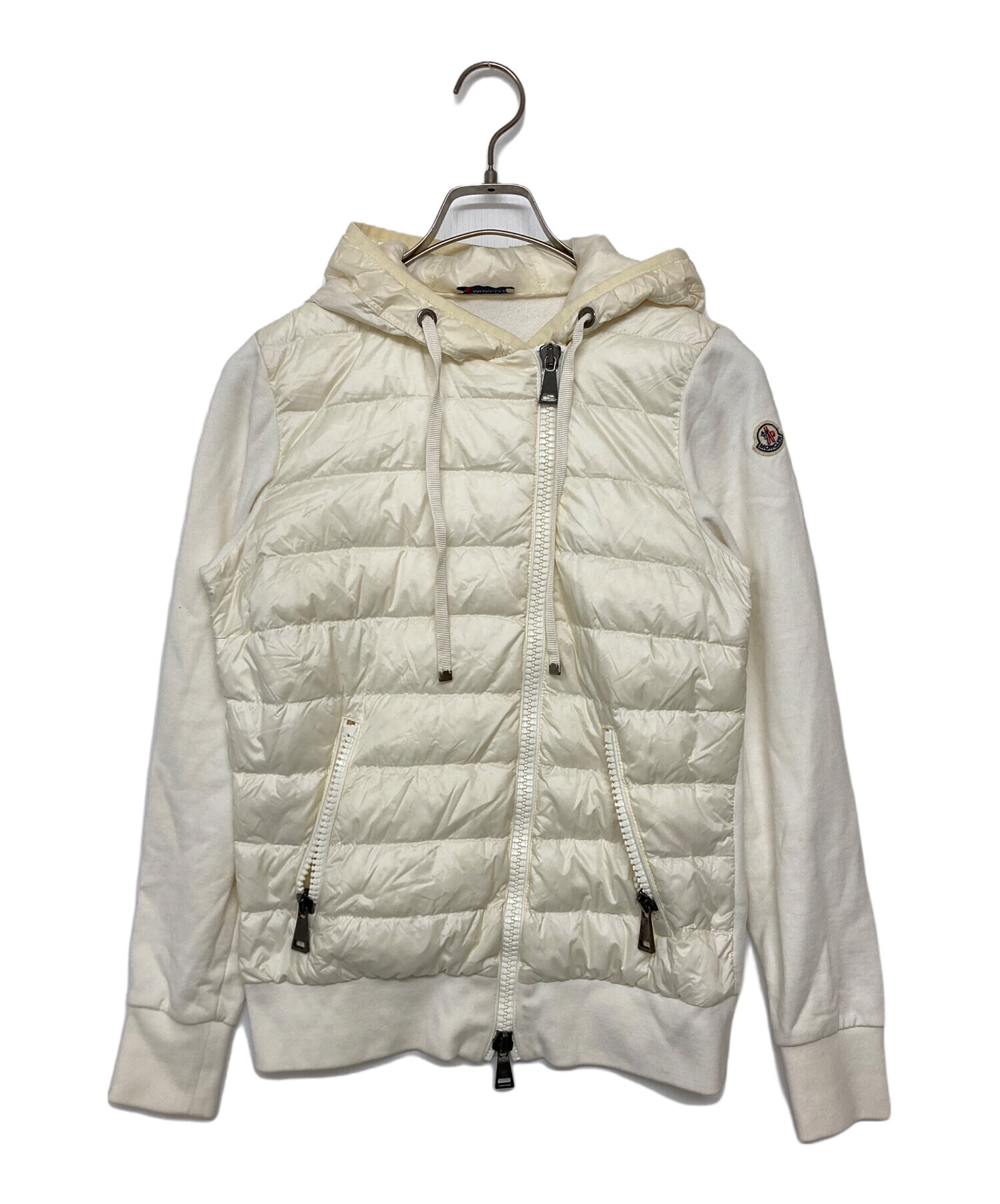 中古・古着通販】MONCLER (モンクレール) MAGLIA CARDIGAN ホワイト