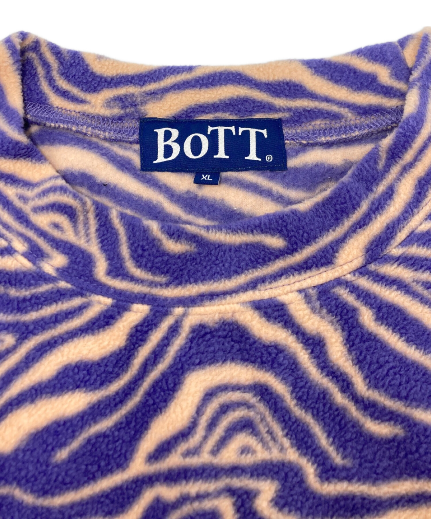 中古・古着通販】BoTT (ボット) Fleece Mock Neck Pullover パープル 