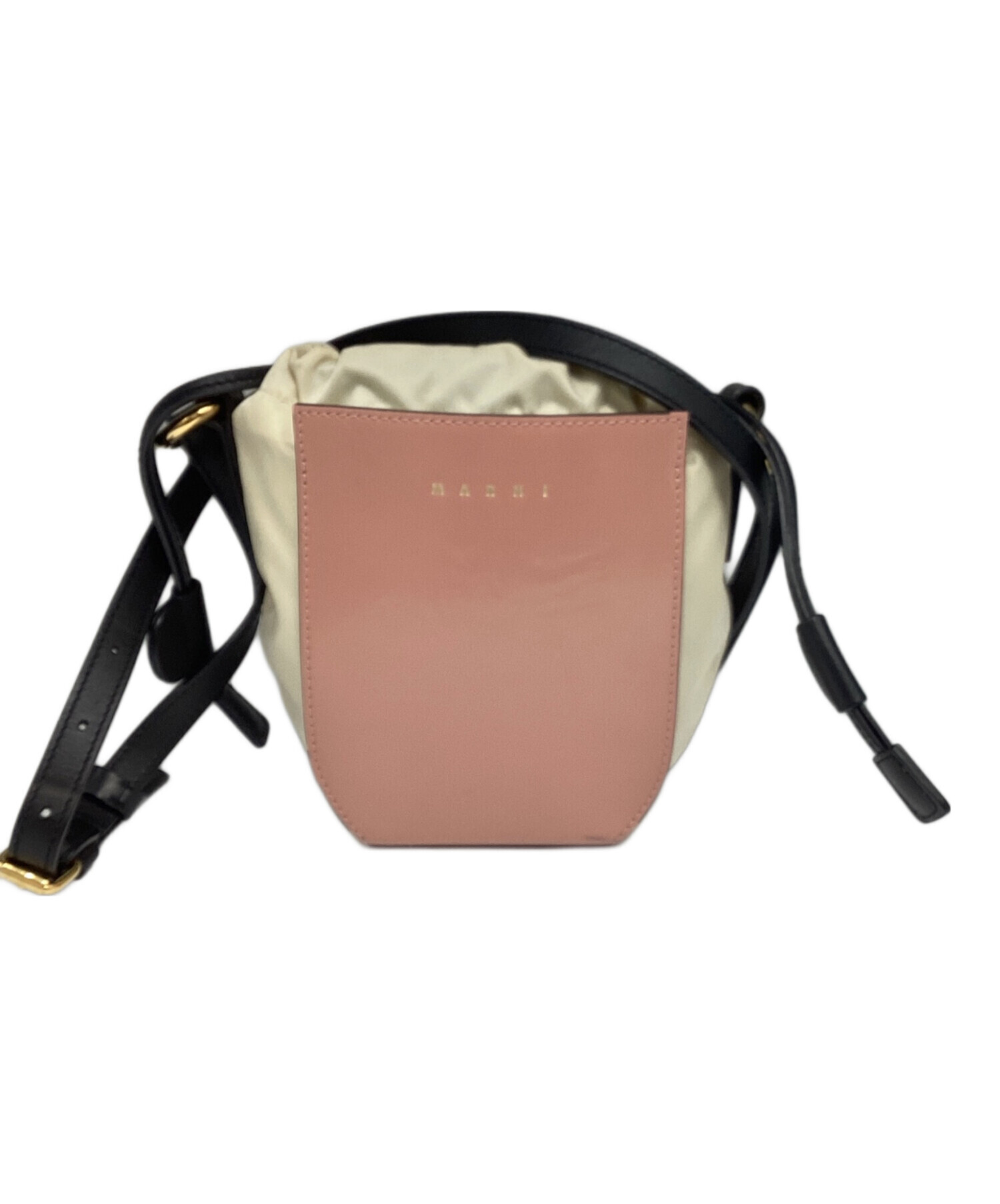 中古・古着通販】MARNI (マルニ) ミニショルダーバッグ ピンク 