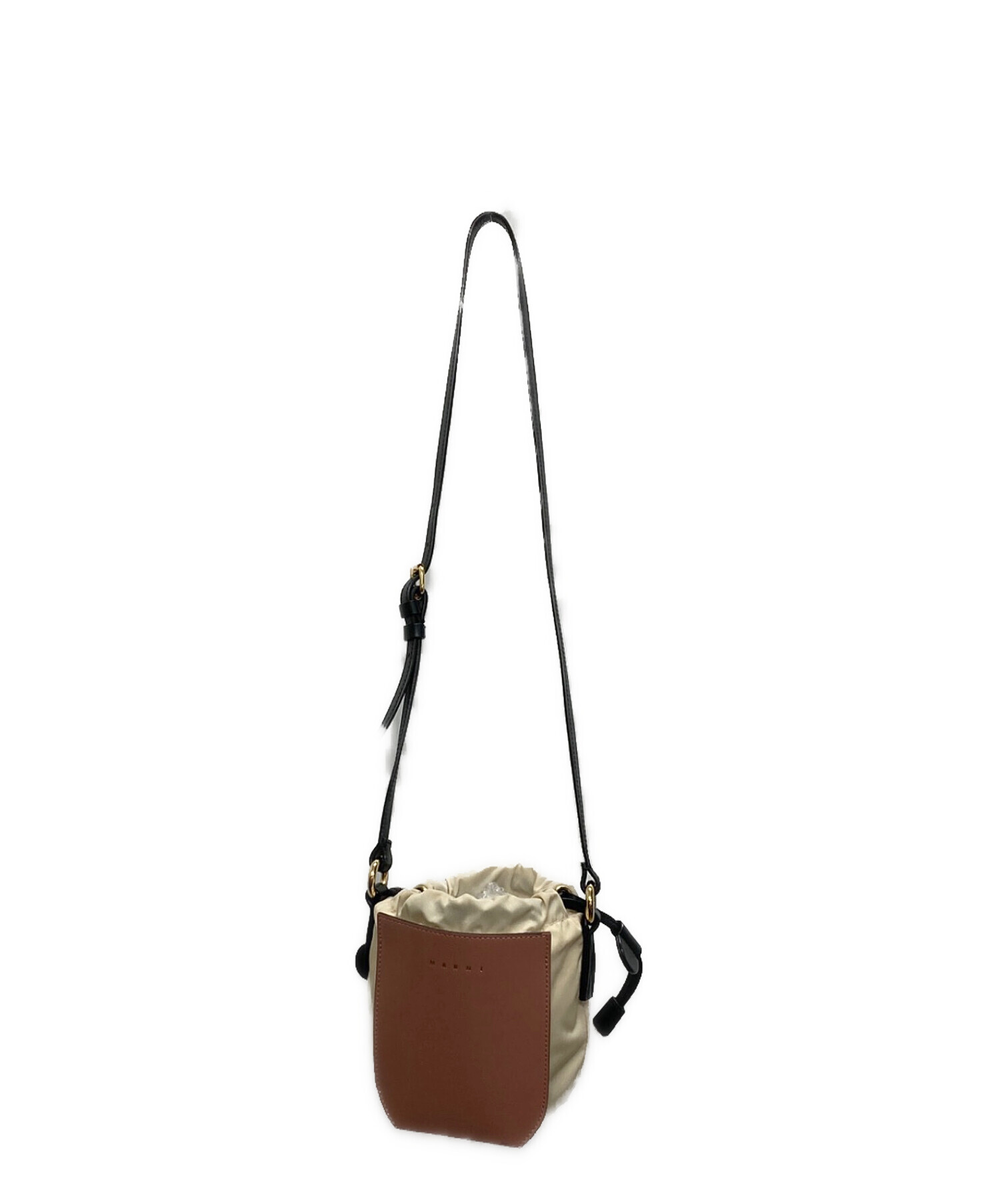 中古・古着通販】MARNI (マルニ) ミニショルダーバッグ ピンク 