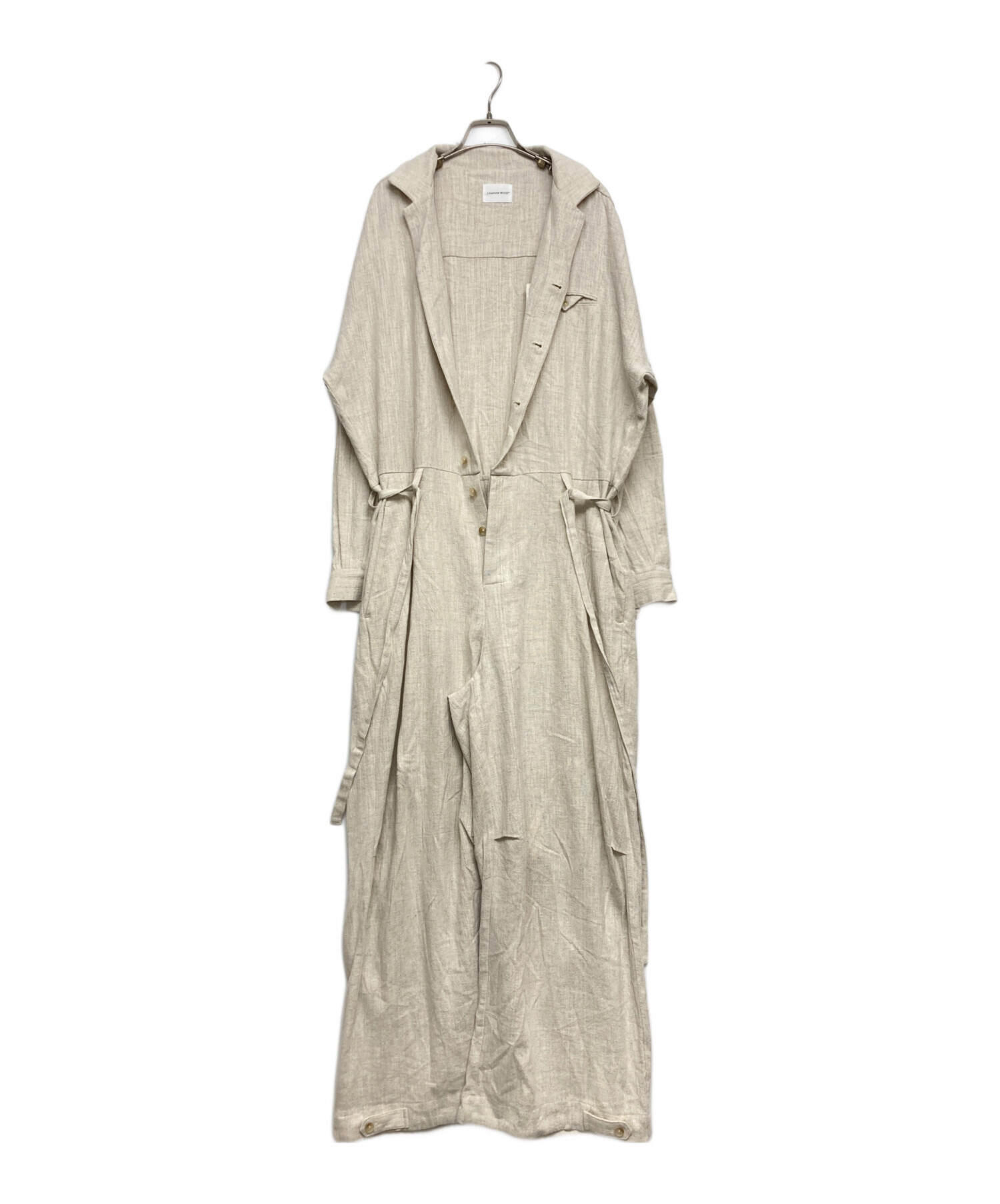 中古・古着通販】CAMPHOR WOOD (カンファーウッド) open collar cotton