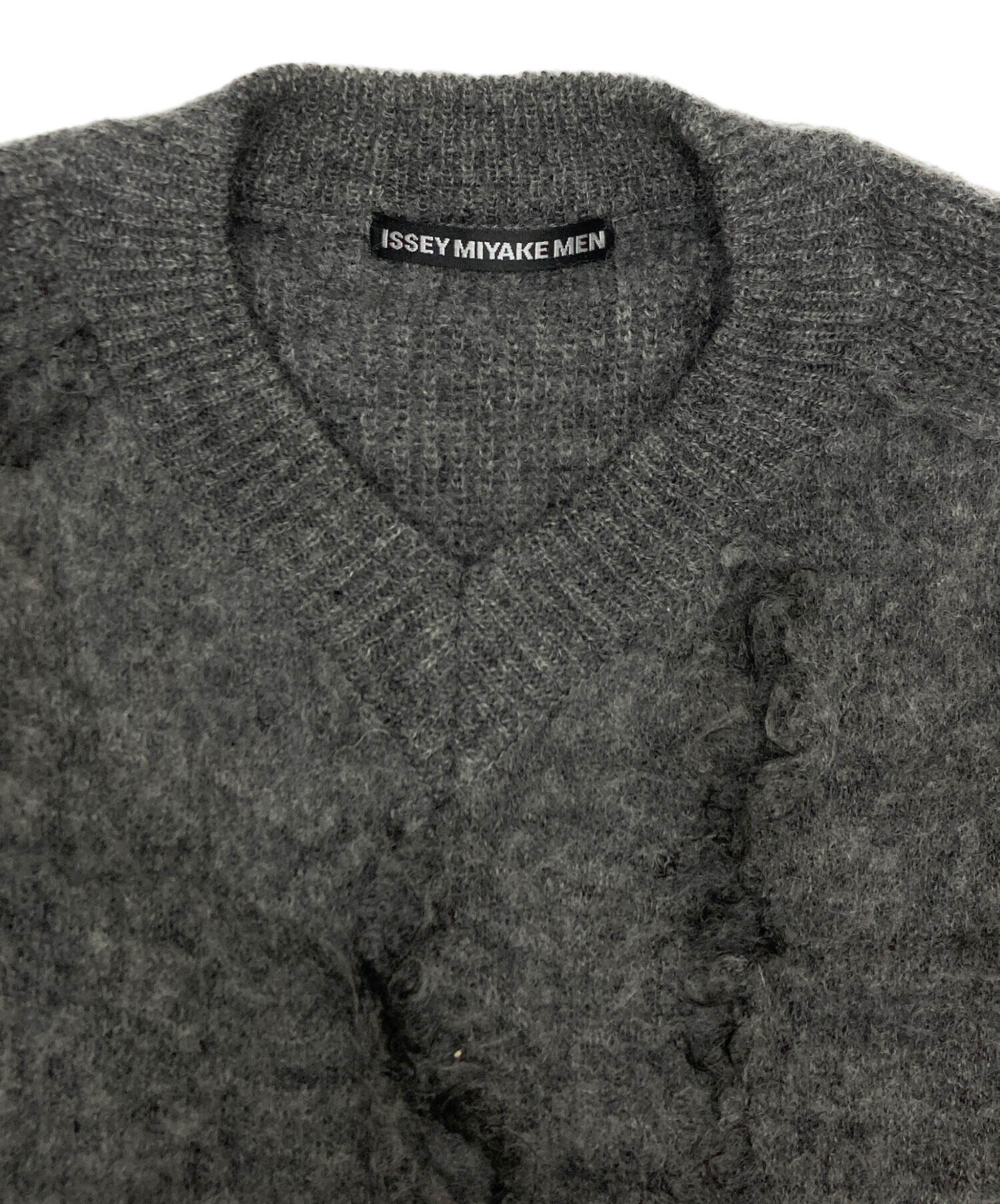 中古・古着通販】ISSEY MIYAKE MEN (イッセイミヤケメン) モヘヤニット