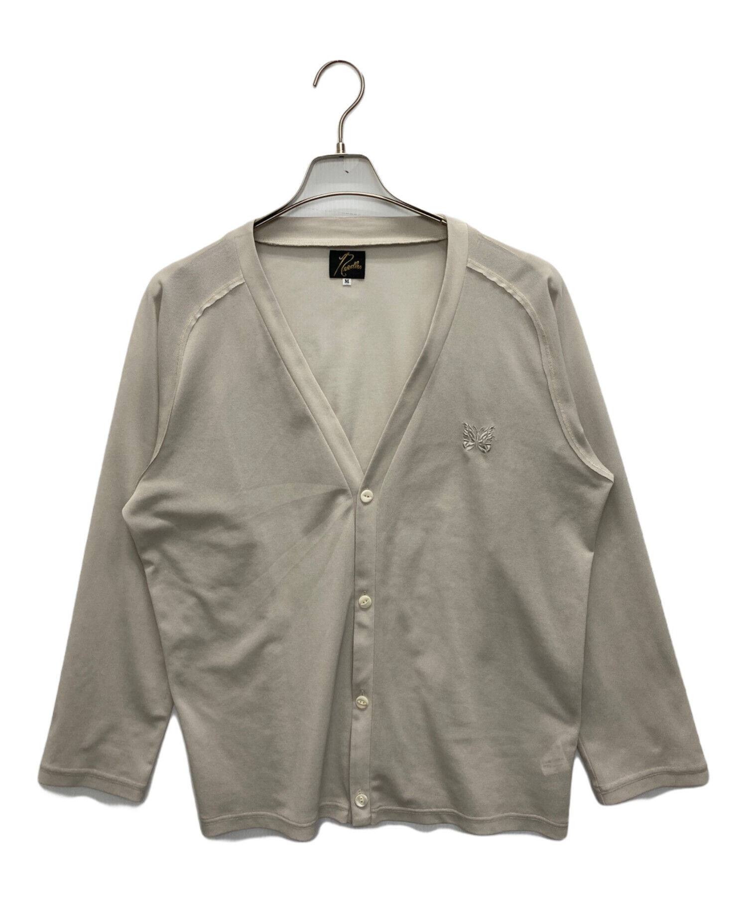 中古・古着通販】Needles (ニードルズ) Poly Mesh V Neck Cardigan 