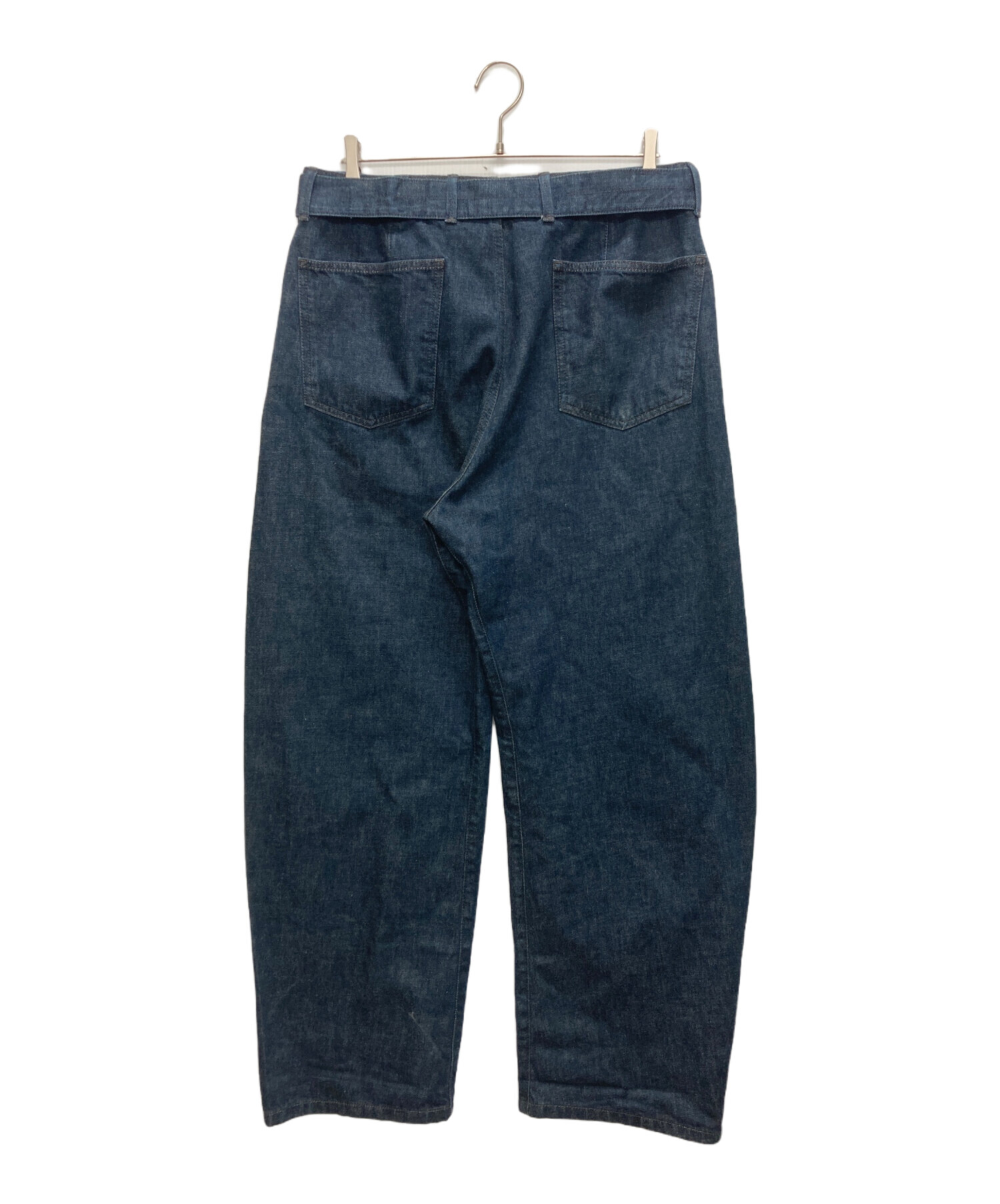 中古・古着通販】LEMAIRE (ルメール) TWISTED BELTED DENIM PANTS 