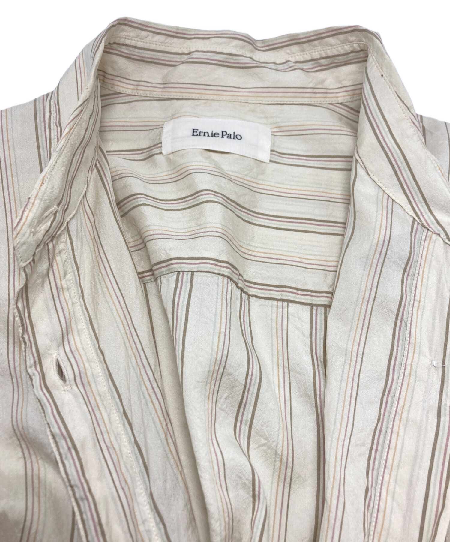 中古・古着通販】Ernie Palo (アーニーパロ) シルクシャツ ベージュ 