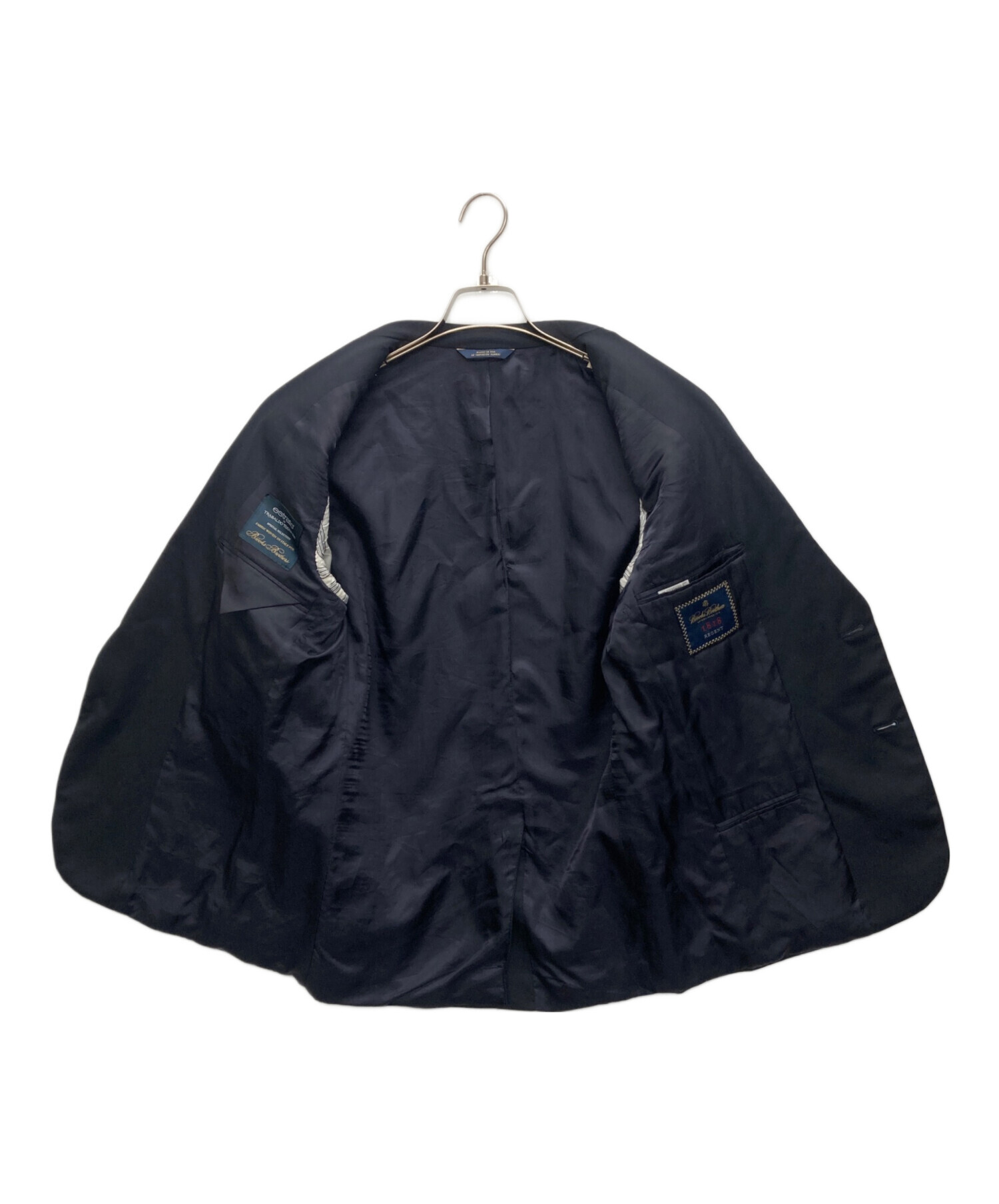 4XL大きいサイズ‼️ブルックスブラザーズ　ビジネススーツ　セットアップ　ネイビー 中古・古着通販】BROOKS BROTHERS (ブルックスブラザーズ
