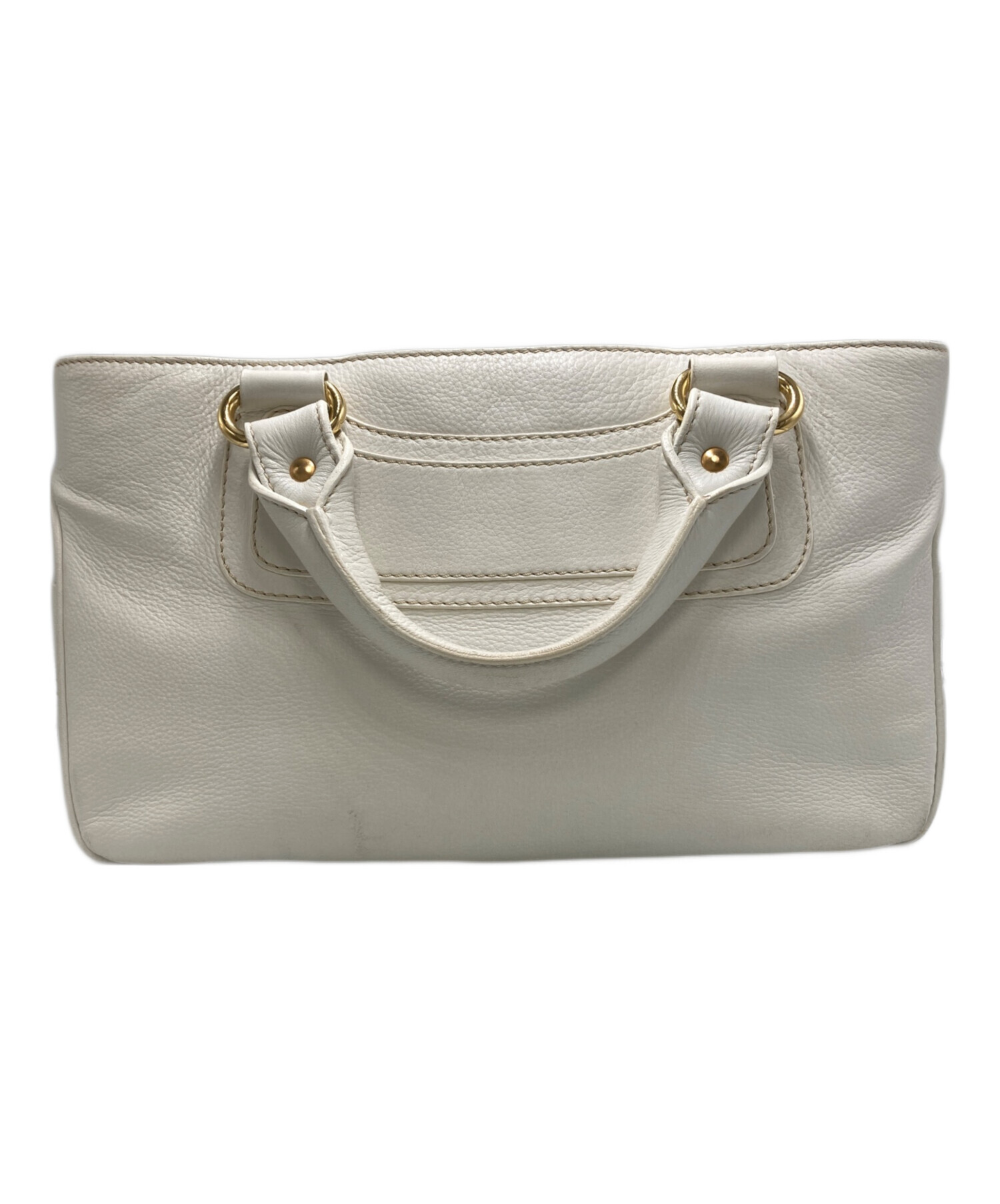 中古・古着通販】CELINE (セリーヌ) ブギーバッグ ホワイト｜ブランド 