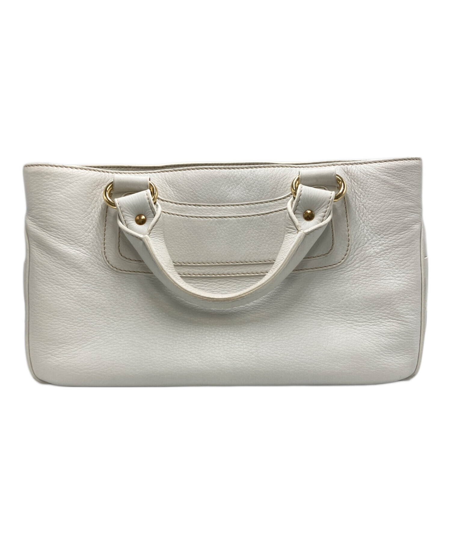 中古・古着通販】CELINE (セリーヌ) ブギーバッグ ホワイト｜ブランド 