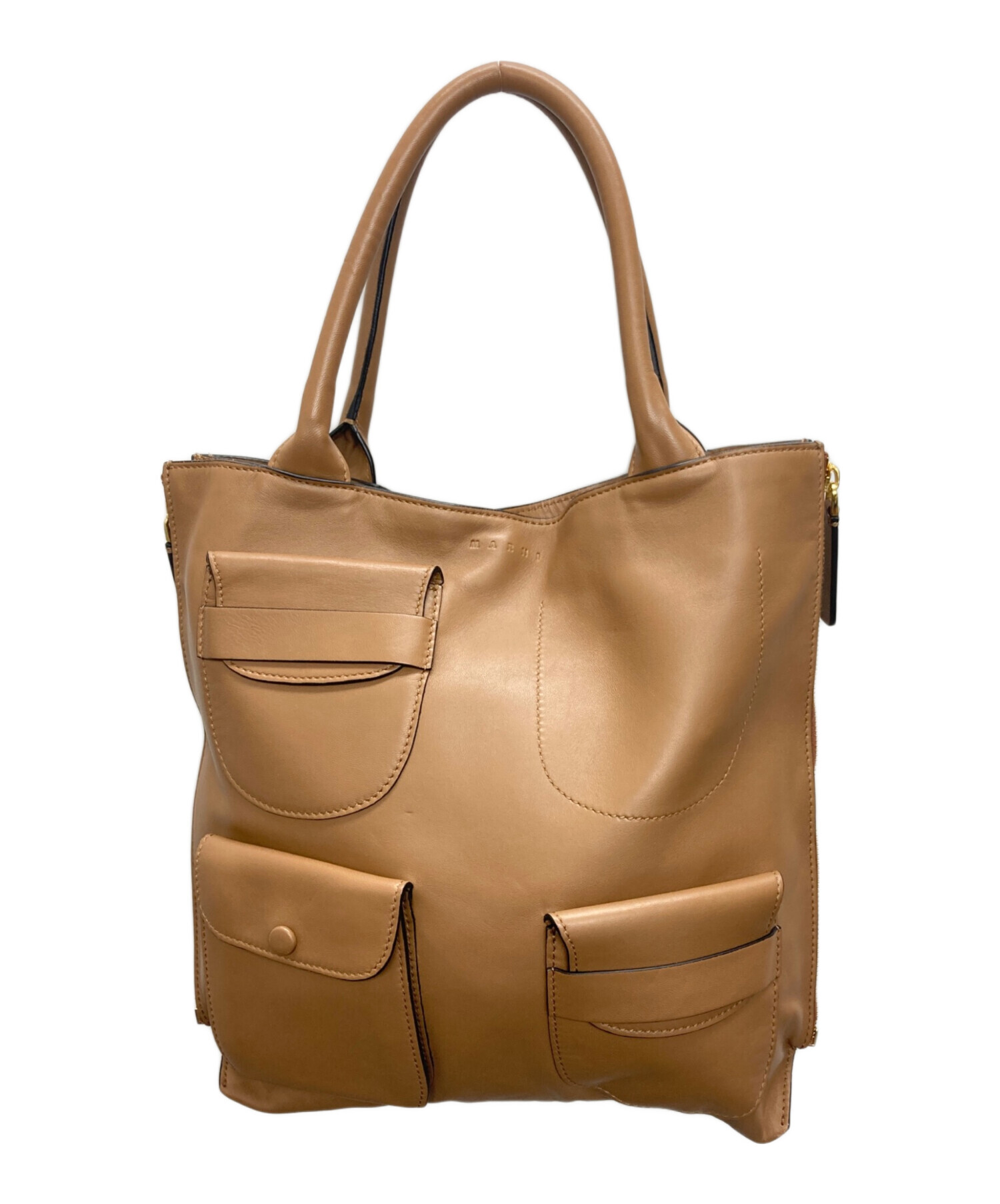 中古・古着通販】MARNI (マルニ) マルチポケットレザートートバッグ