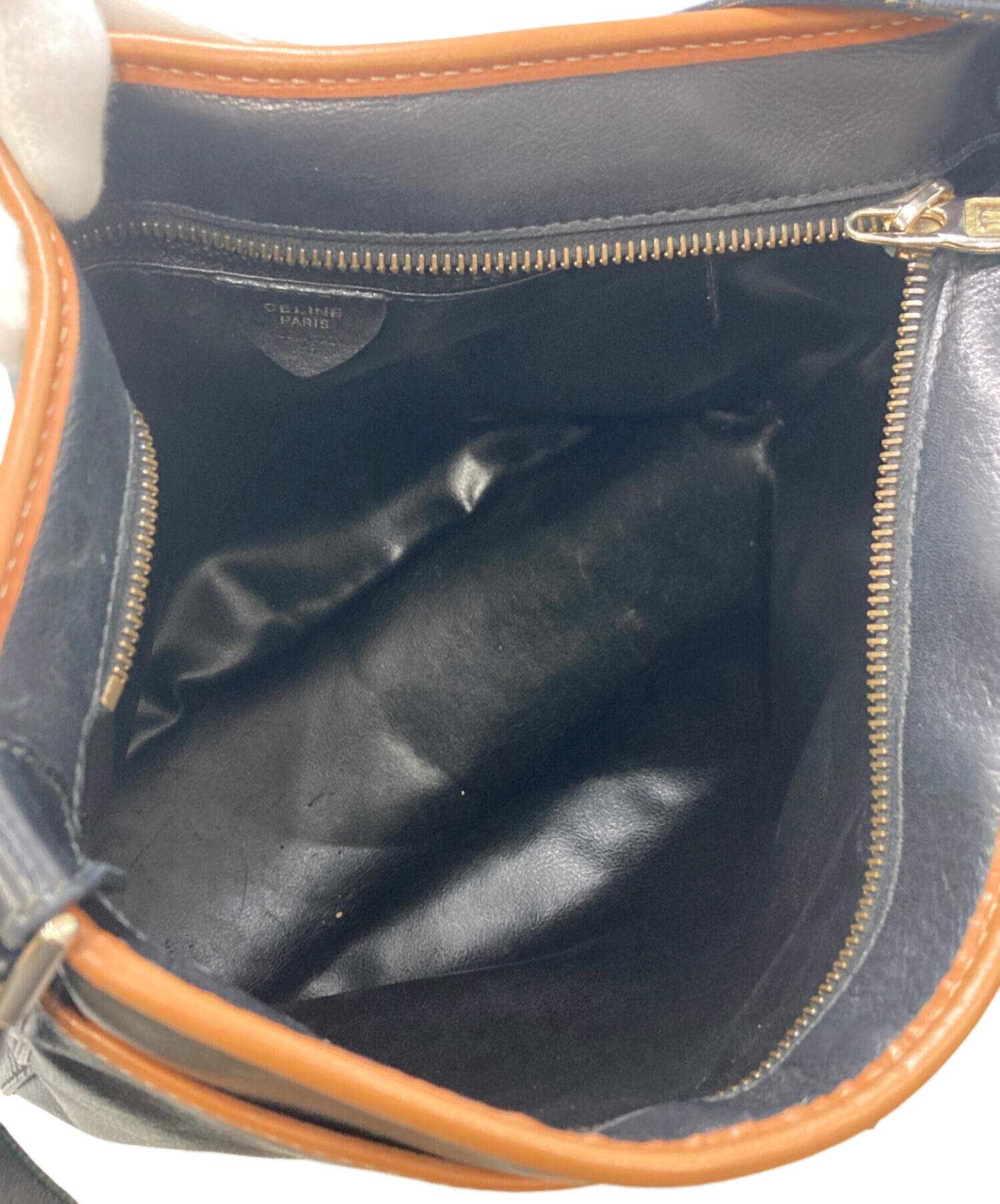 中古・古着通販】CELINE (セリーヌ) ガンチーニショルダーバッグ 