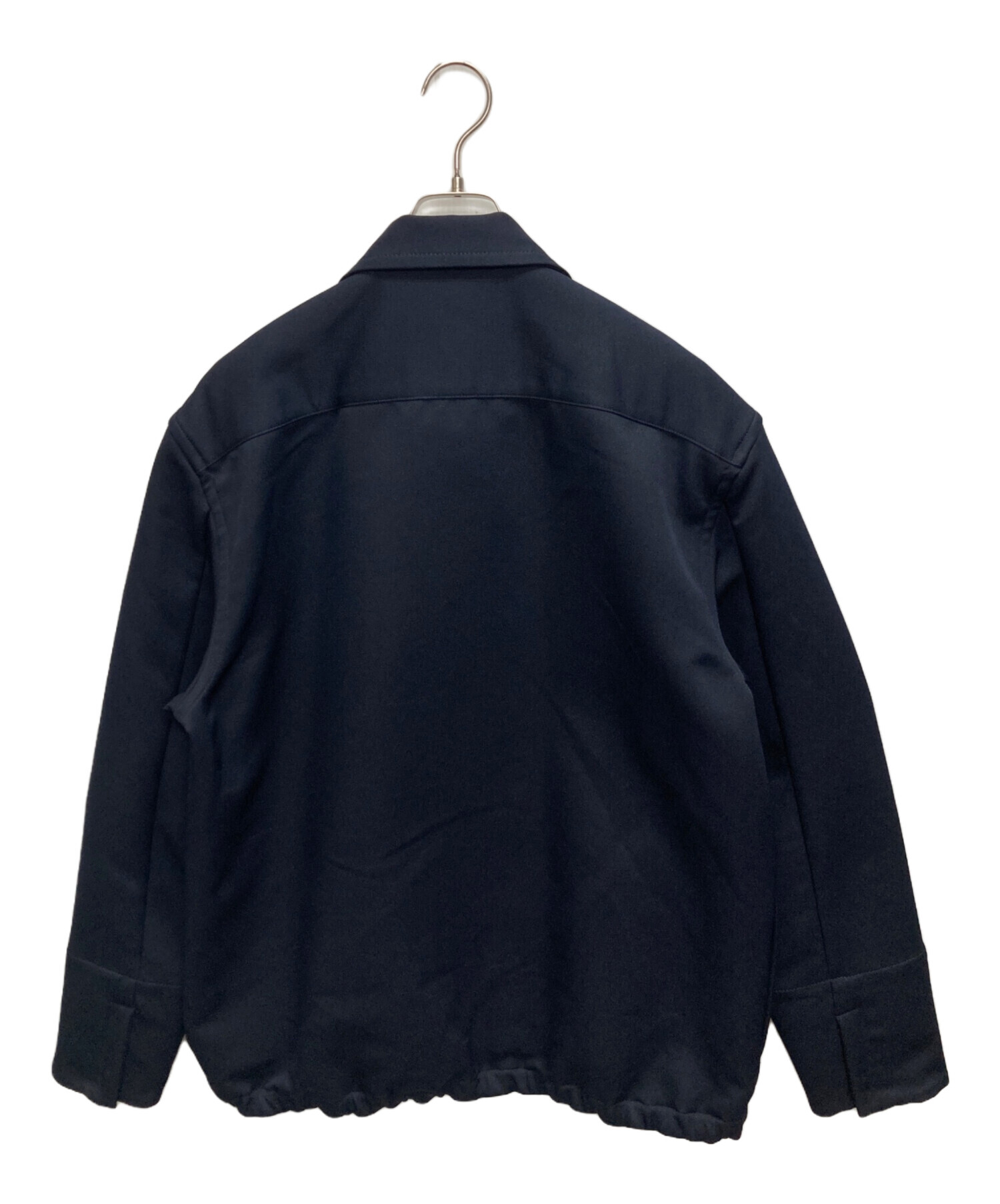 定価138,240円 MARNIマルニ ブルゾン ジャケット サイズ50 紺色 中古・古着通販】MARNI (マルニ) Zipped Technical Jacket
