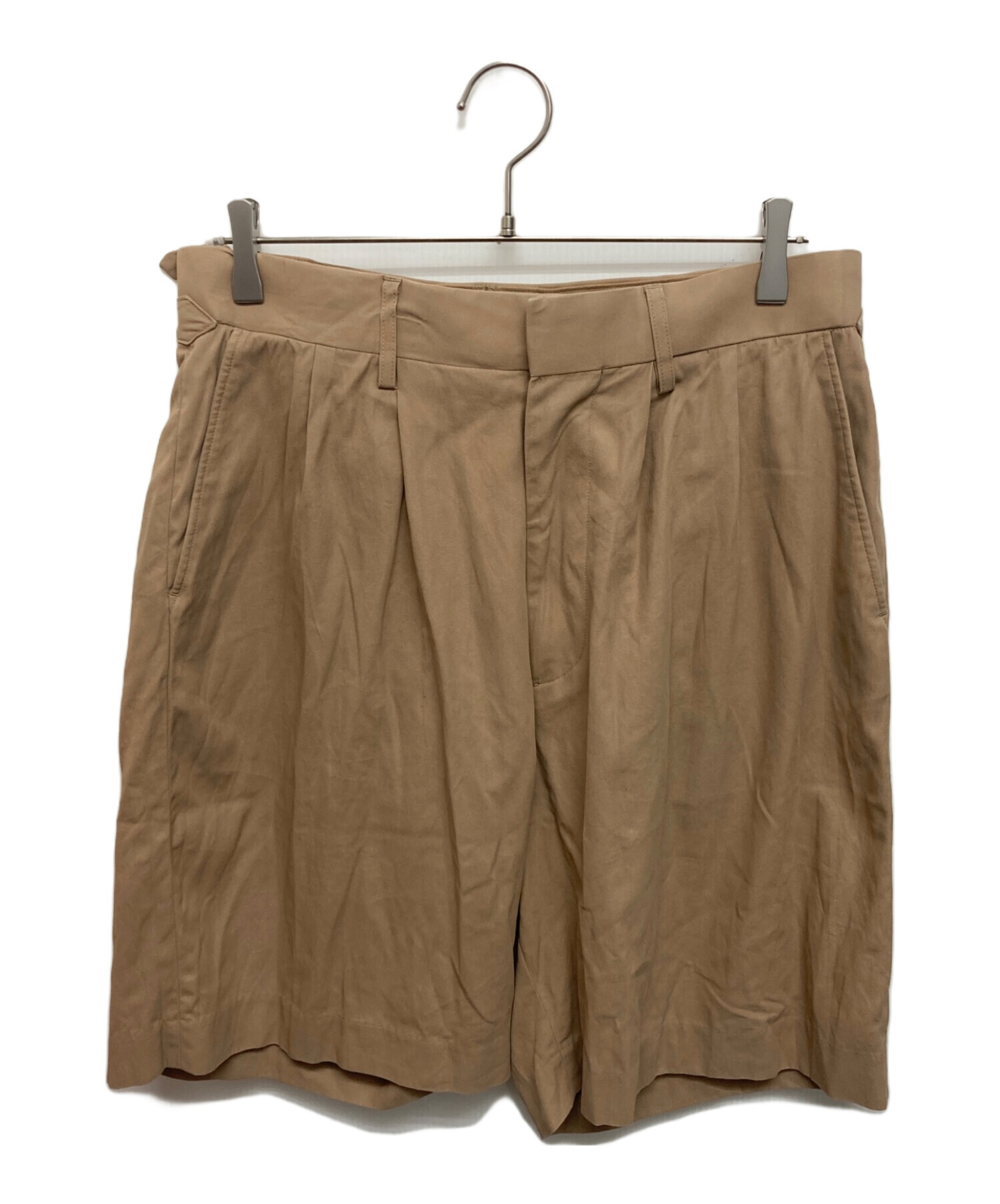 AURALEE /HARD TWIST GABARDINE SHORTS