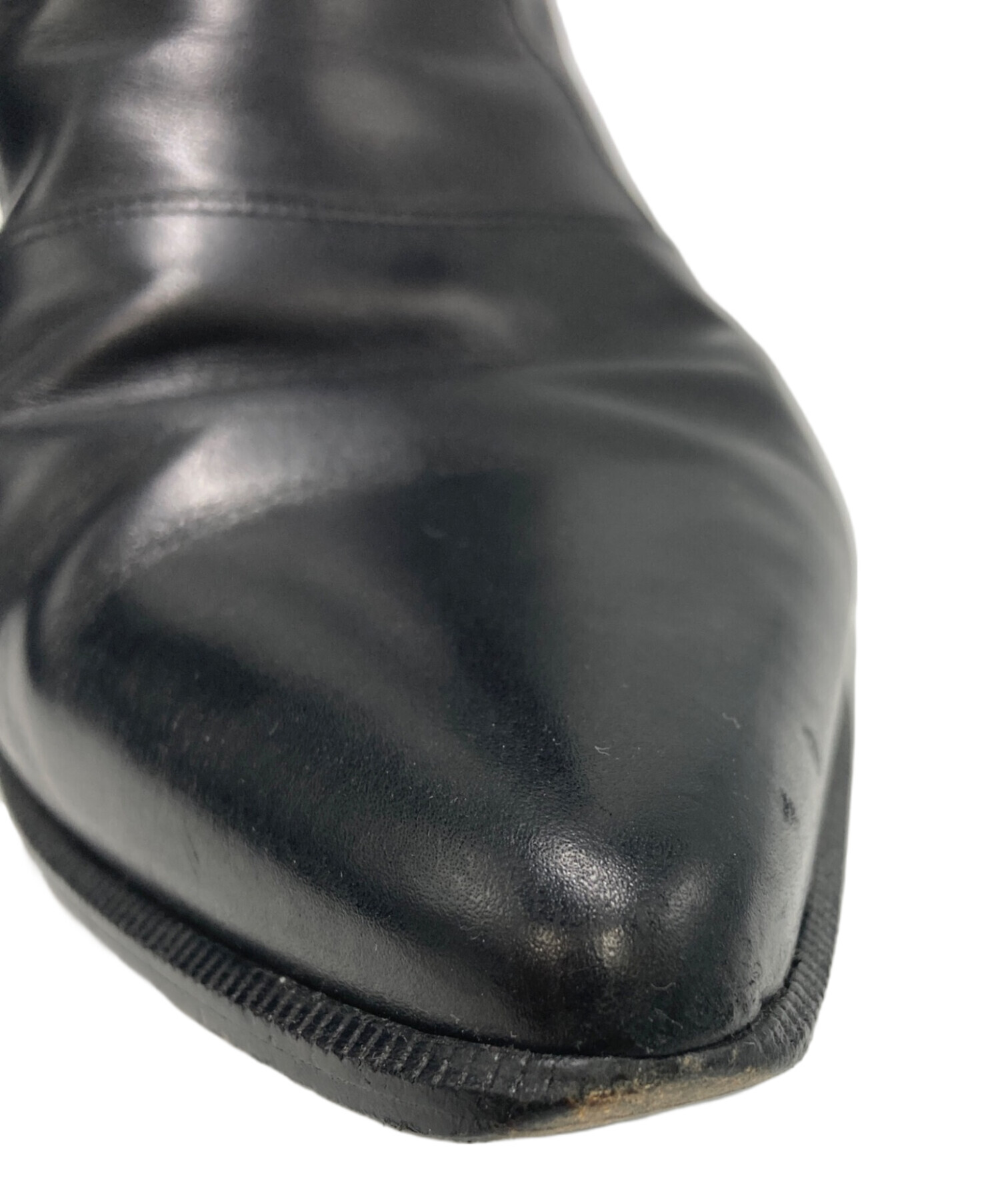 サンローランパリ SAINT LAURENT PARIS ブーツ 靴 レザー メンズ ブラック系 【中古】 中古・古着通販】Saint Laurent Paris (サンローランパリ) ウエスタン