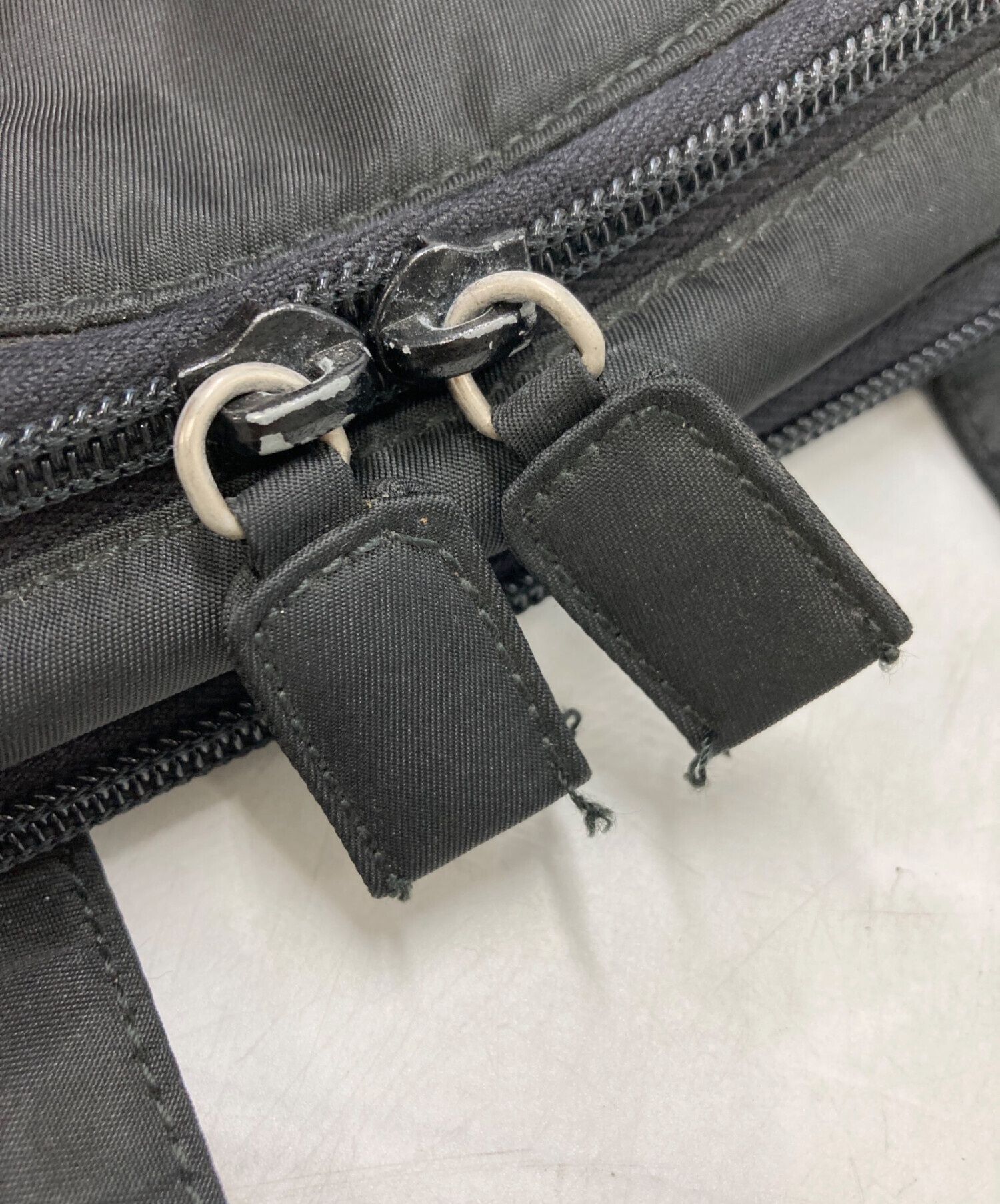 中古・古着通販】PRADA (プラダ) コスメハンドバッグ ブラック サイズ 