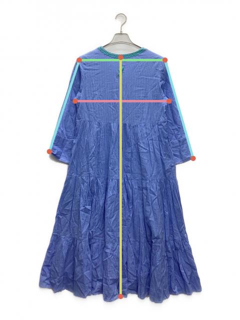 中古・古着通販】ne quittez pas (ヌキテパ) Chikan Embroidery Tiered