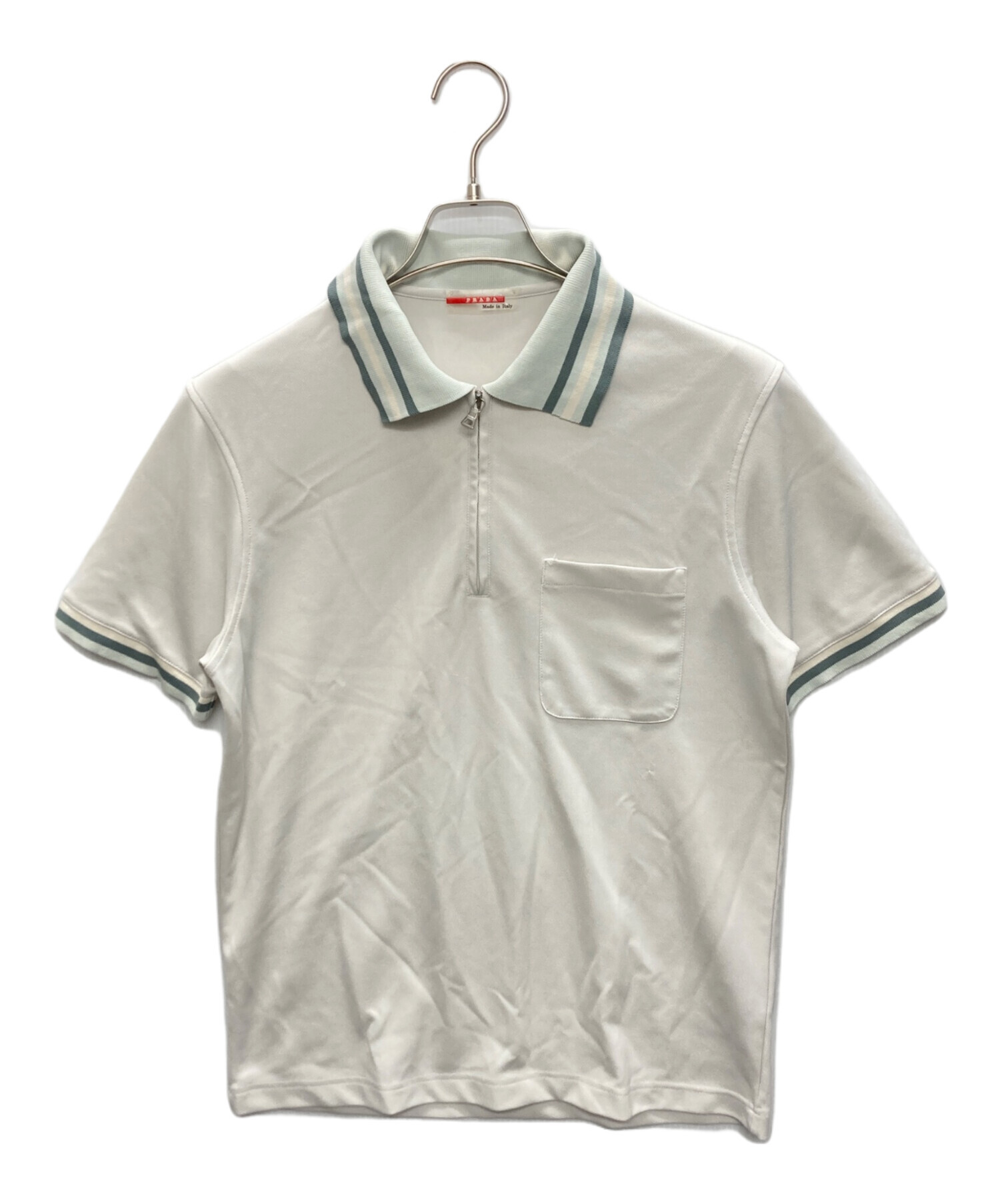 prada sports ジップアップポロ prada sports ジップアップポロ PRADA Sport Vintage Half Zip