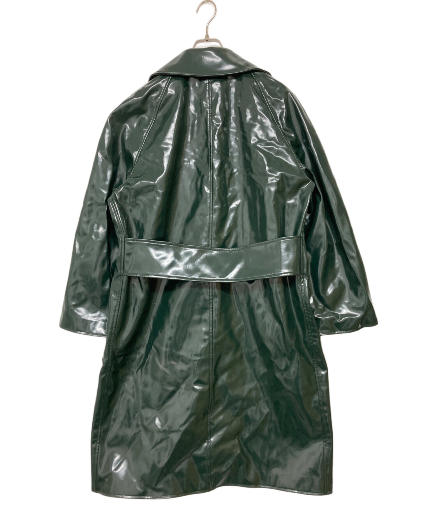 中古・古着通販】LACOSTE (ラコステ) Tailored Collar Vinyl Trench