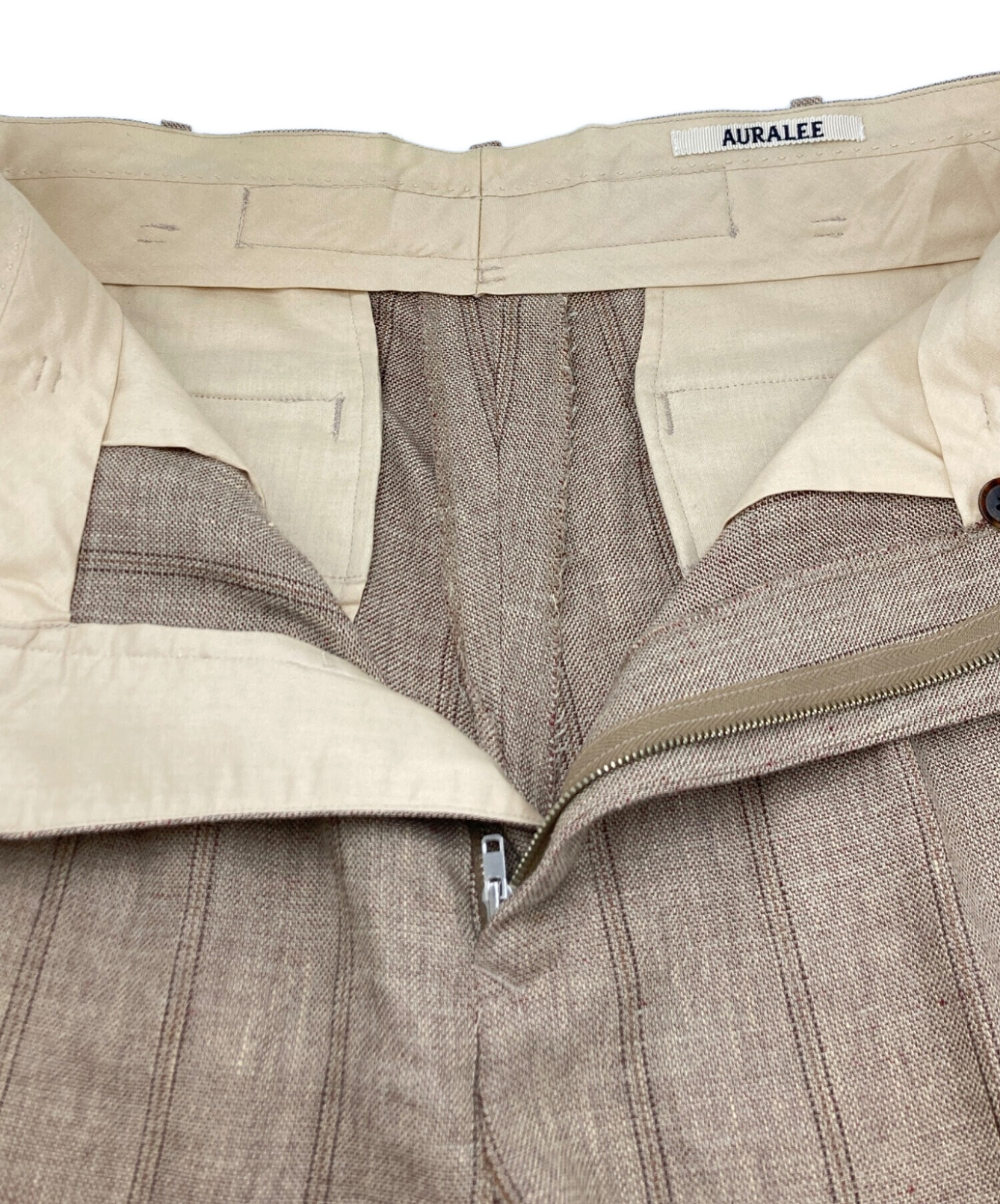 中古・古着通販】AURALEE (オーラリー) LINEN WOOL SILK SHARK SKIN 