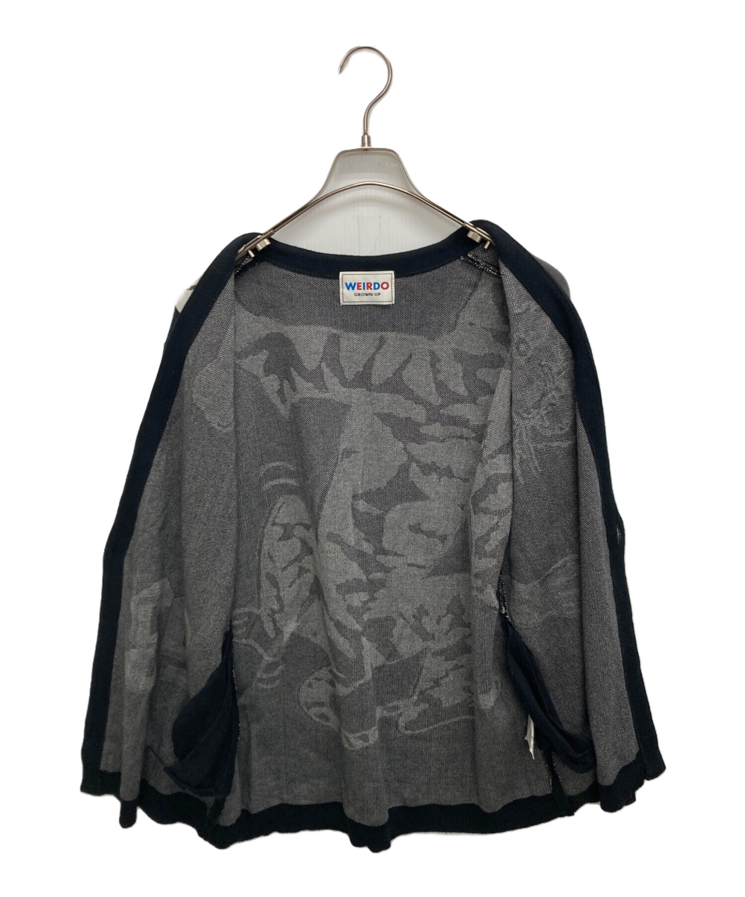 中古・古着通販】WEIRDO (ウィアード) RINGING TIGER L/S KNIT
