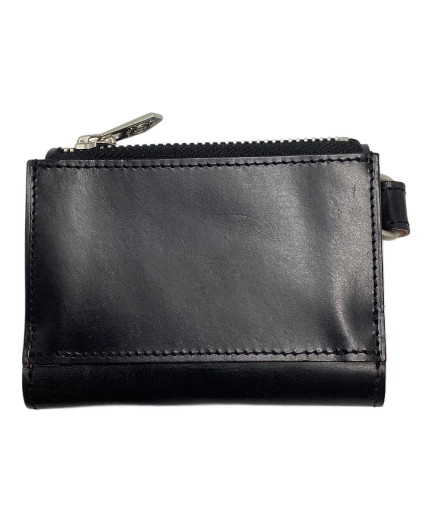 PORTER ブラック 三つ折り財布 最終値下げ！porter ドローイング