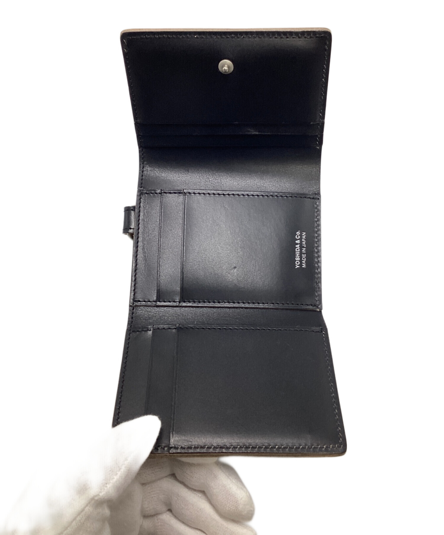 中古・古着通販】PORTER (ポーター) 3つ折り財布 ブラック サイズ:不明