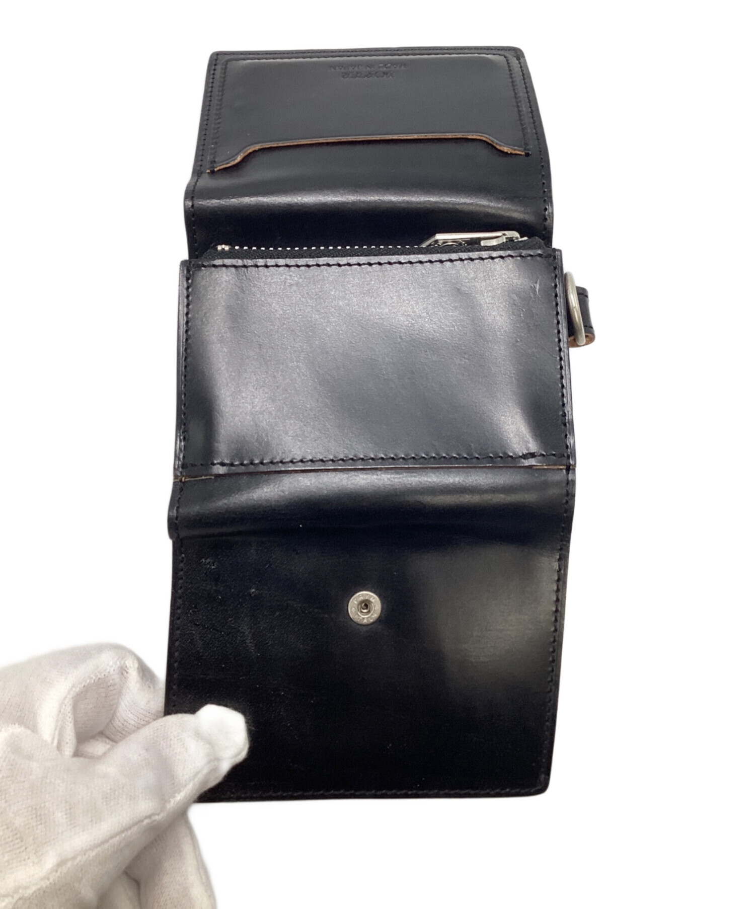 中古・古着通販】PORTER (ポーター) 3つ折り財布 ブラック サイズ:不明