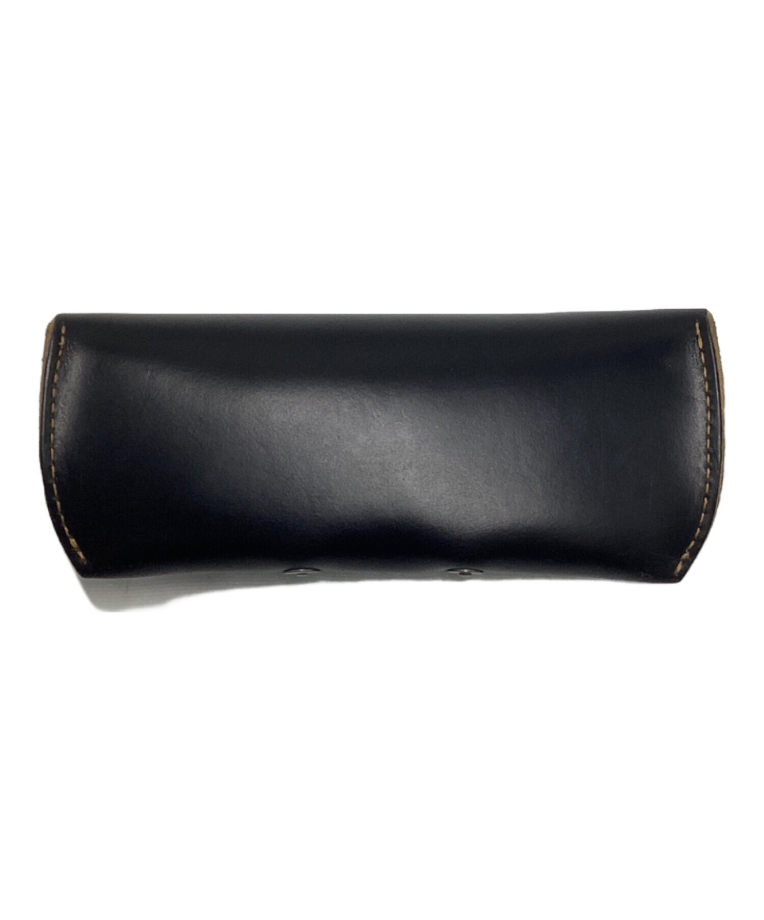 RRFレザー ケース ヴィンテージ感 ダブルアール 中古・古着通販】RRL (ダブルアールエル) レザーアイグラスケース