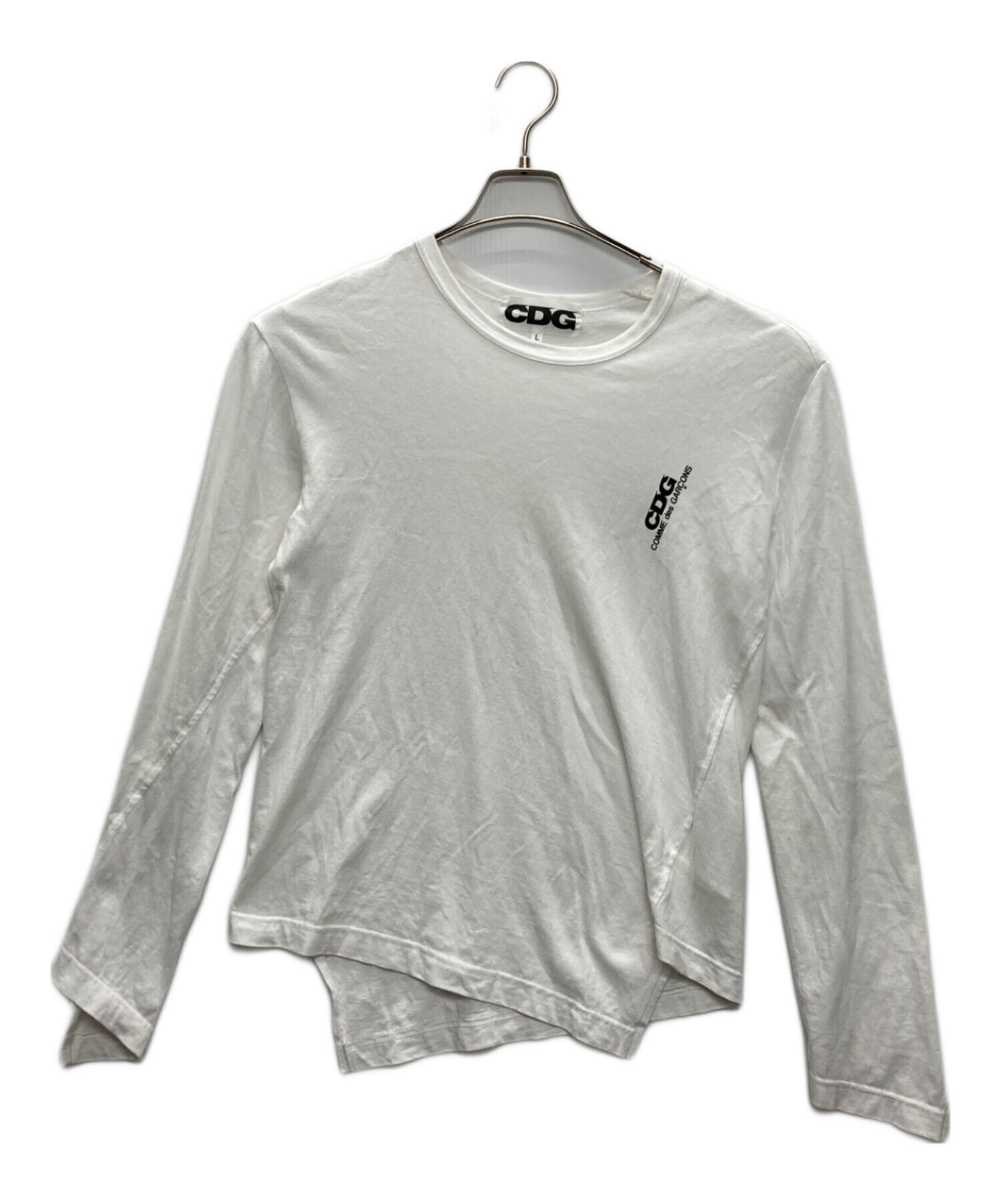 中古・古着通販】CDG (シーディージー) イレギュラーヘムロング 