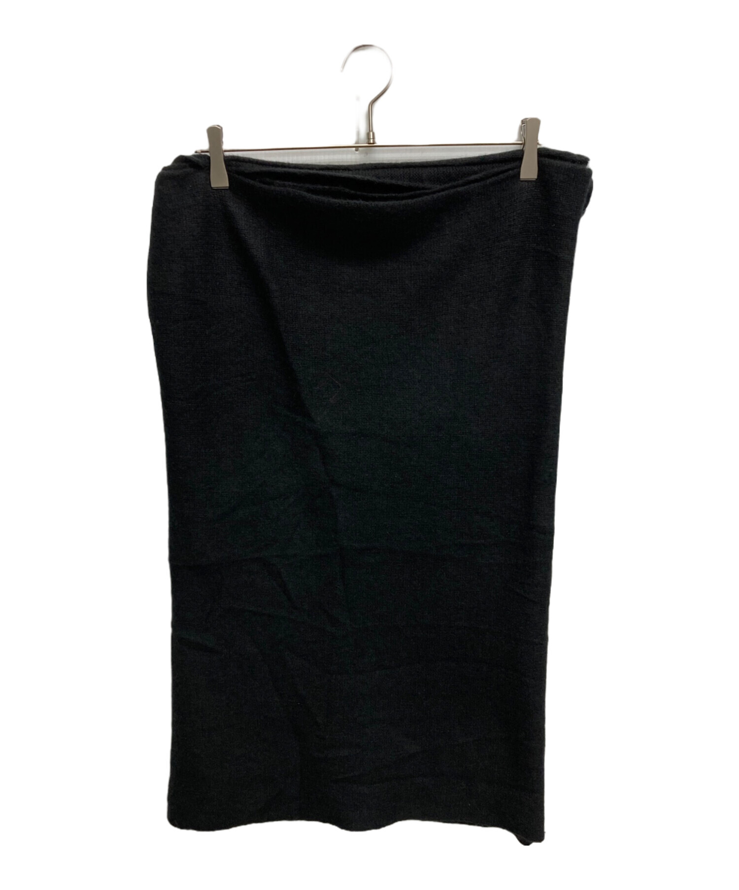 中古・古着通販】cash&barba (キャッシュ&バルバ) マフラー ブラック