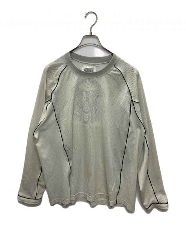 C.E MESH RAGLAN COLOUR LONG SLEEVE T