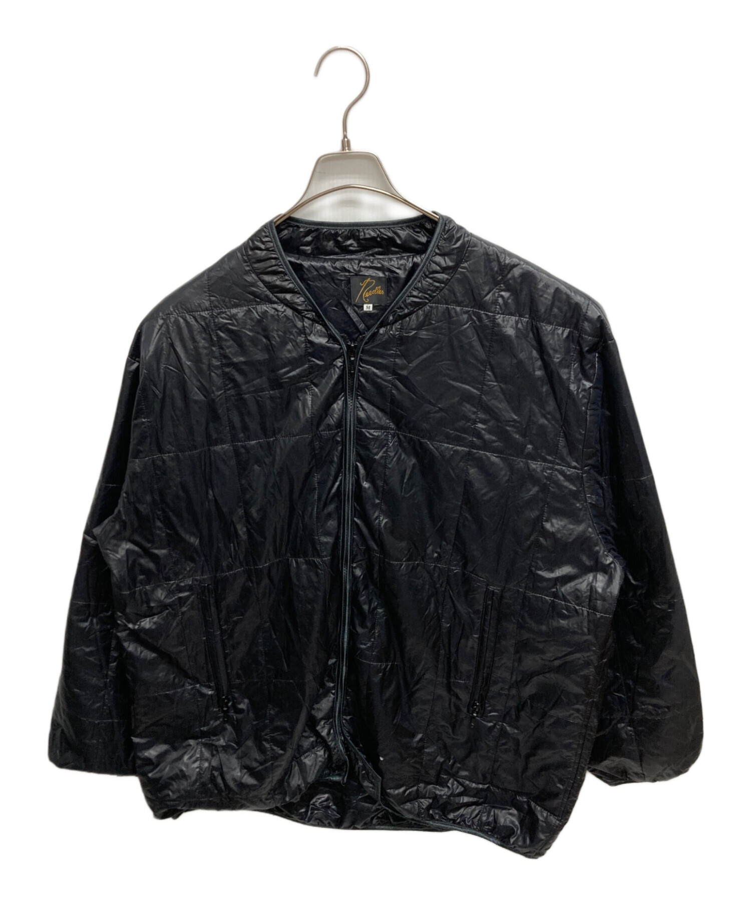 中古・古着通販】Needles (ニードルズ) PIPING QUILT JACKET ブラック