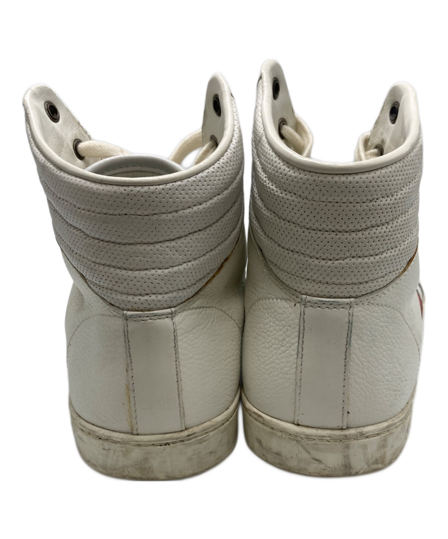 中古・古着通販】GUCCI (グッチ) シェリーラインレザーハイカット 