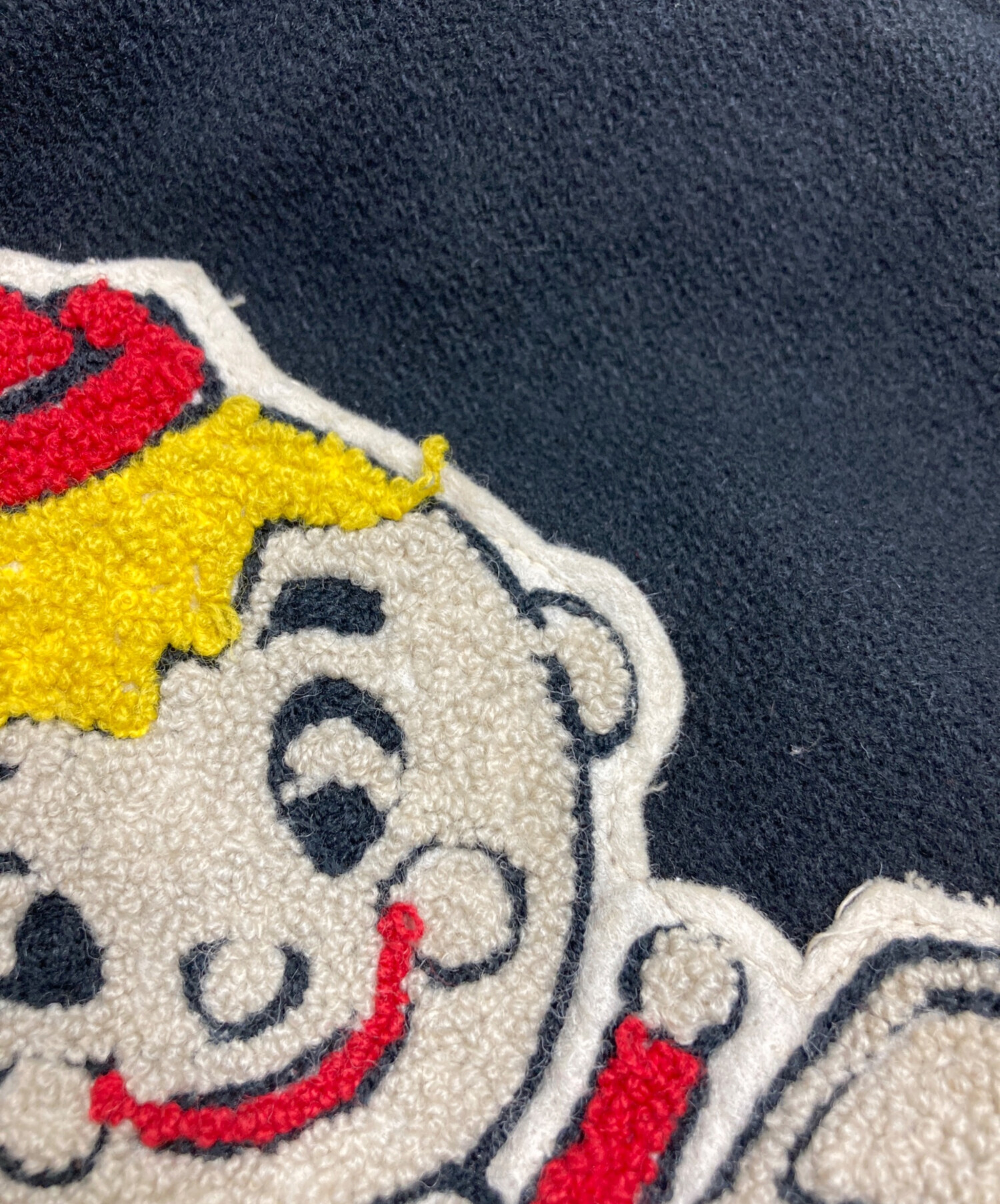 ヒステリックグラマー スタジャン ヒスガール ワッペン 刺繍 黒 M Hysteric Glamour(ヒステリックグラマー) VIXEN GIRLワッペン