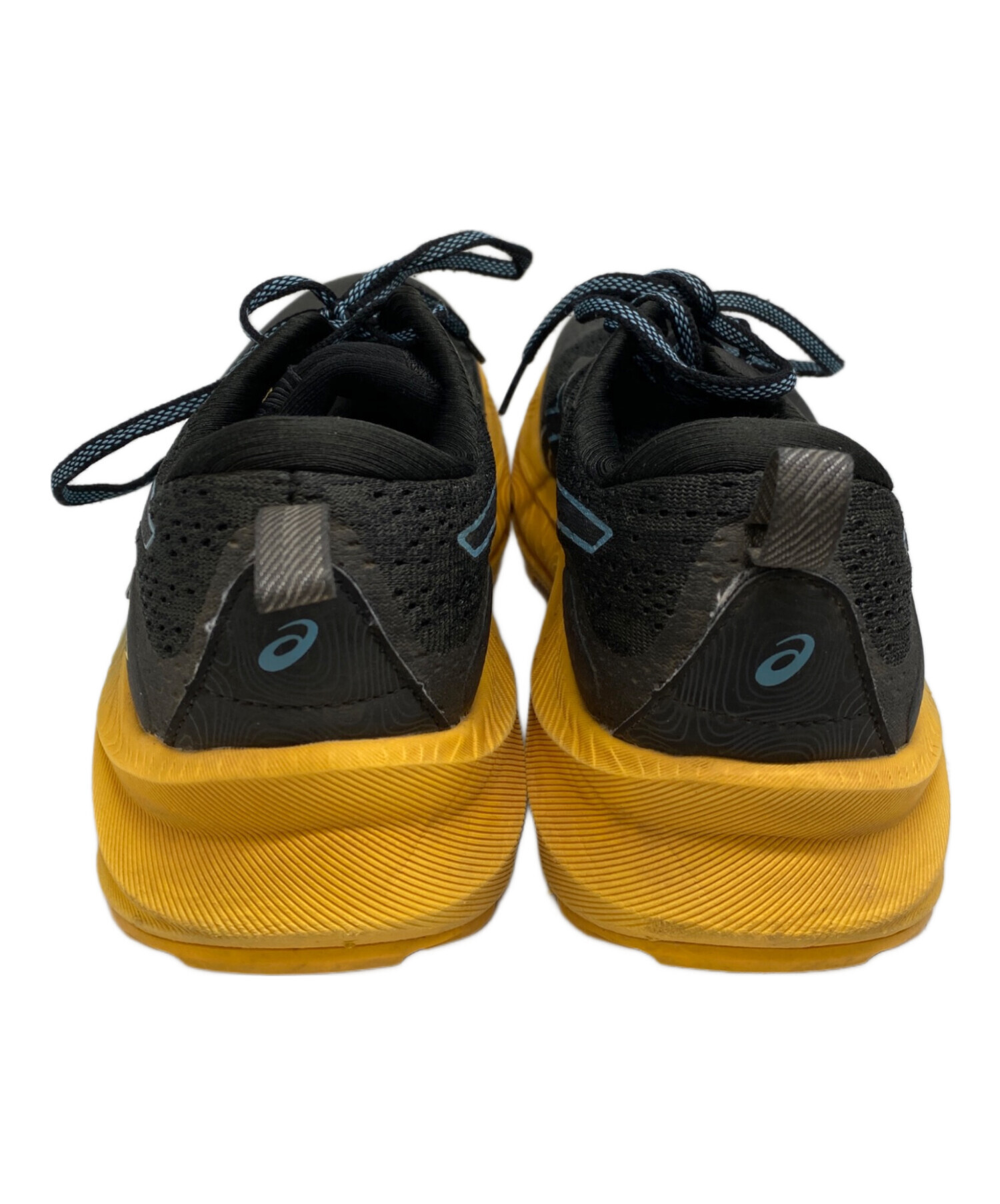 中古・古着通販】asics (アシックス) Trabuco Max 2 ブラック×イエロー 
