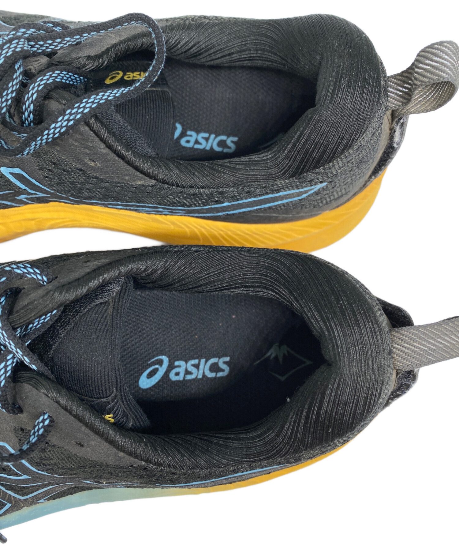 中古・古着通販】asics (アシックス) Trabuco Max 2 ブラック×イエロー 