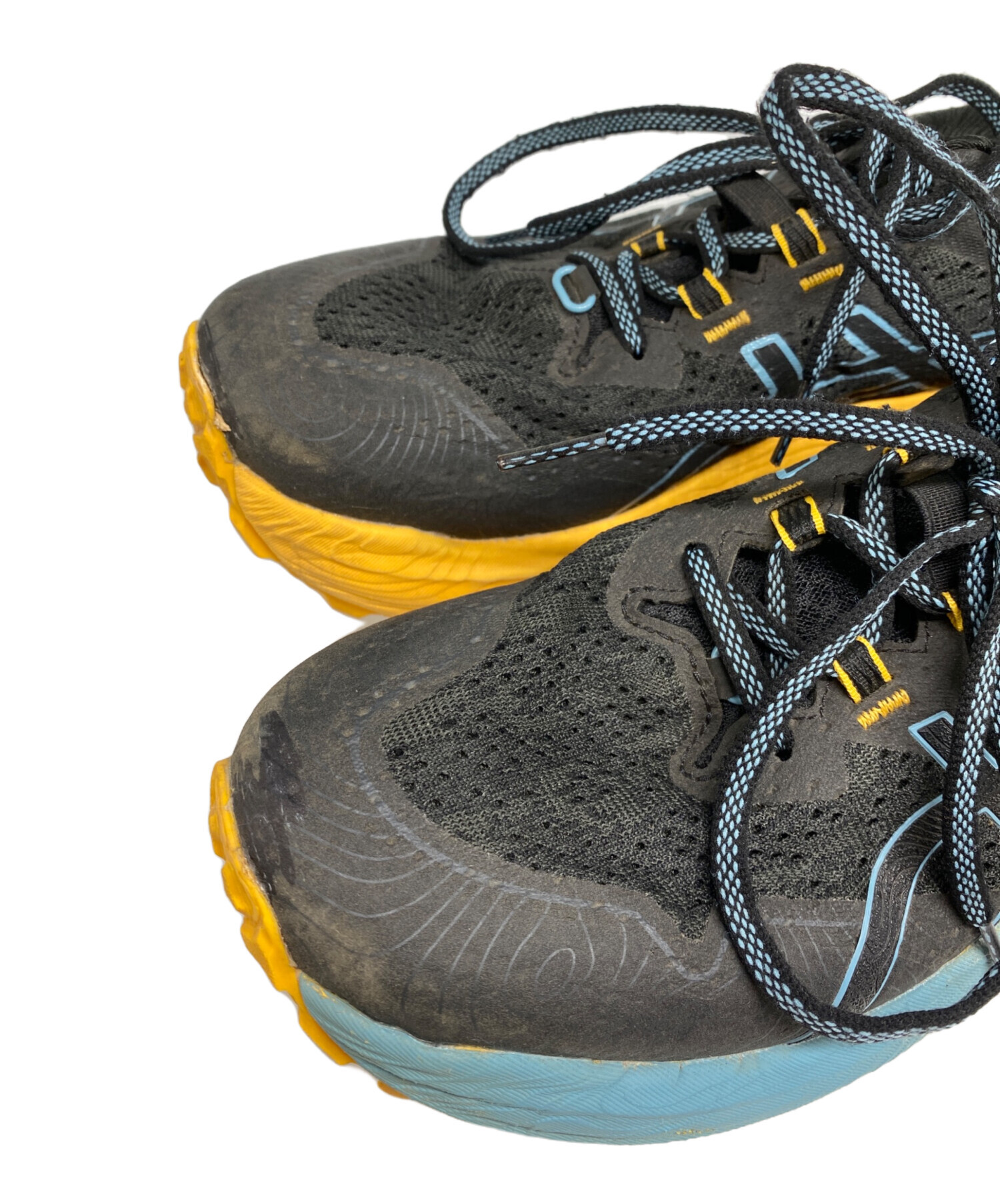 中古・古着通販】asics (アシックス) Trabuco Max 2 ブラック×イエロー 