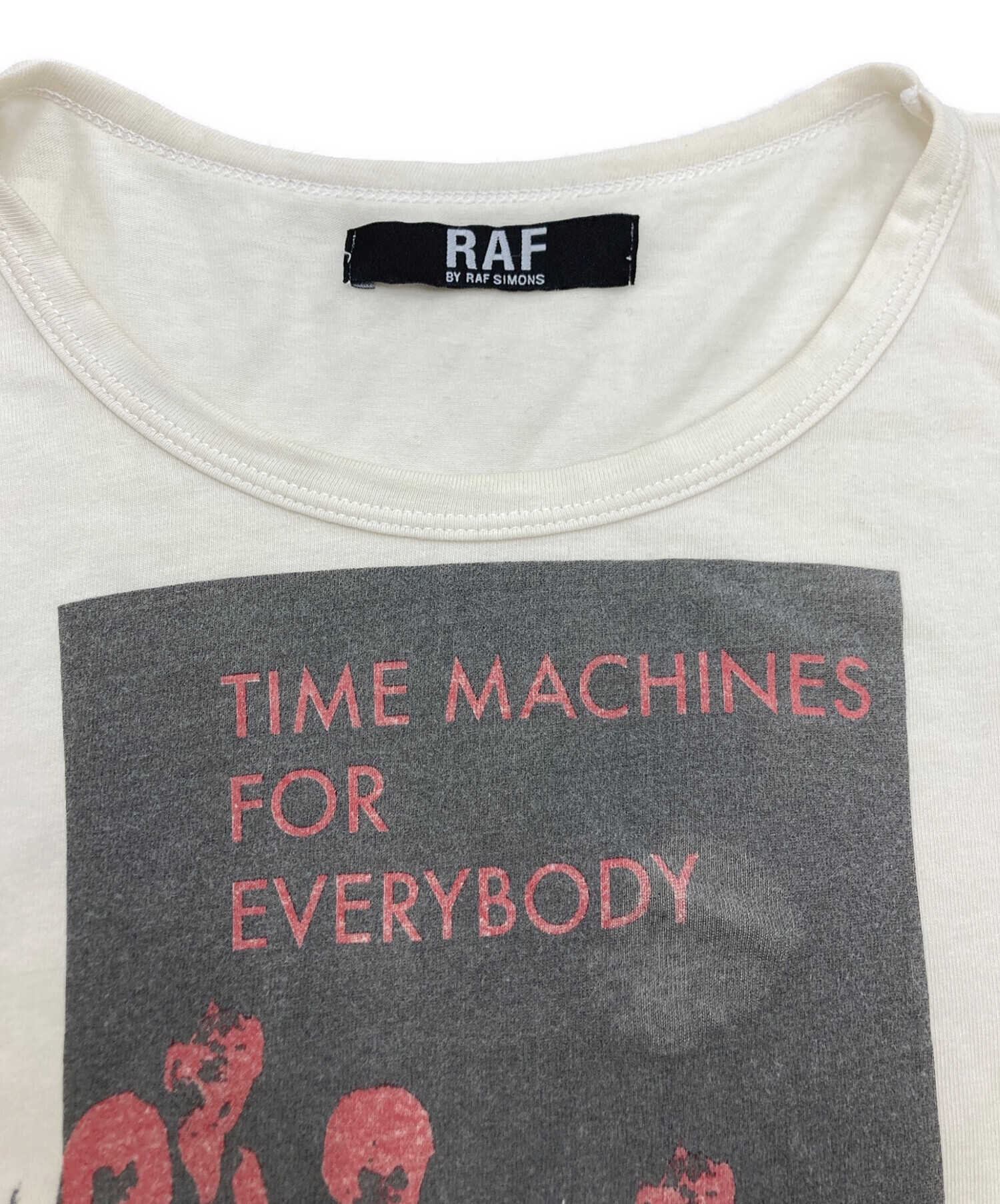 中古・古着通販】RAF BY RAF SIMONS (ラフバイ ラフシモンズ) プリント 