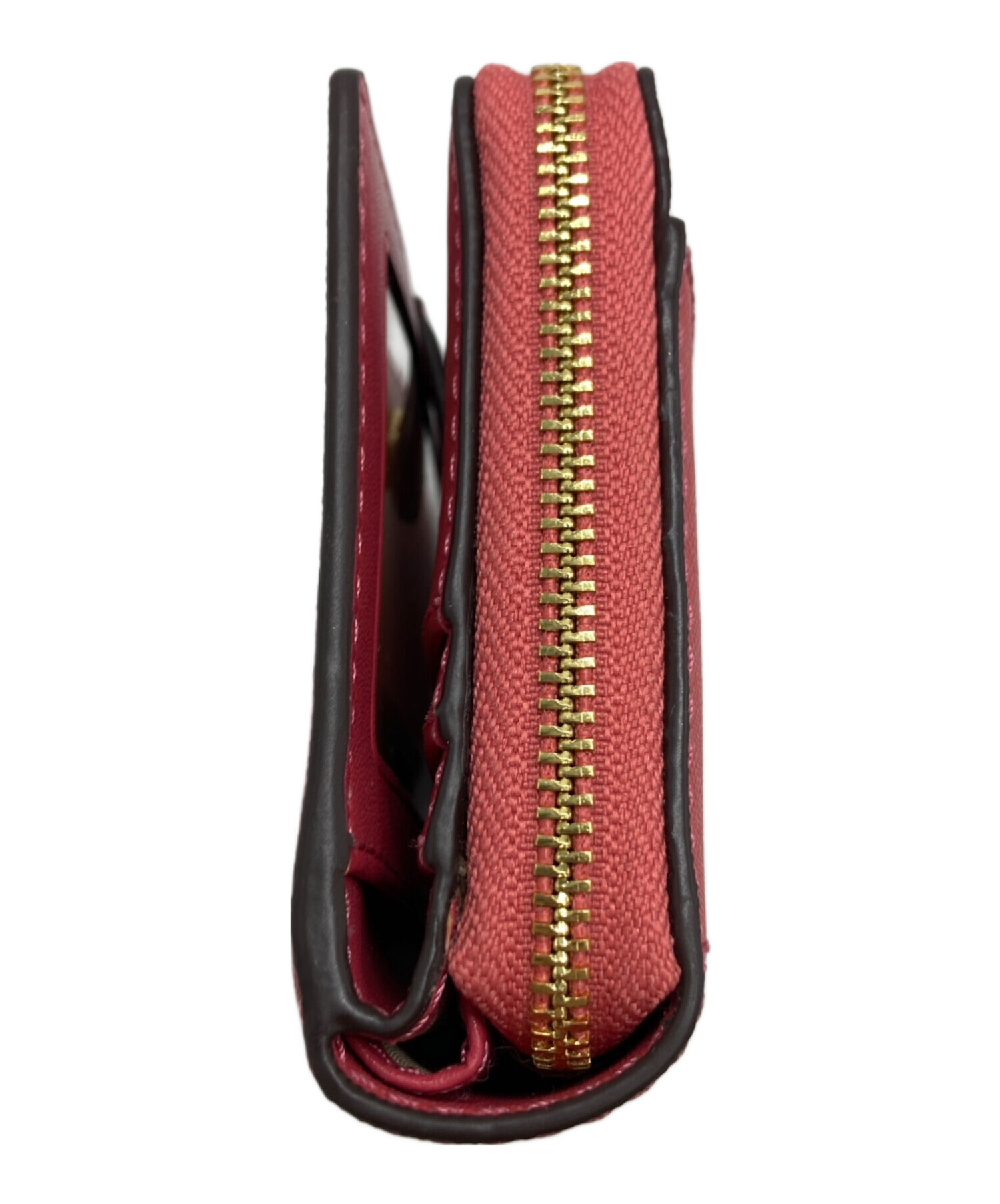 中古・古着通販】MICHAEL KORS (マイケルコース) 2つ折り財布 レッド 