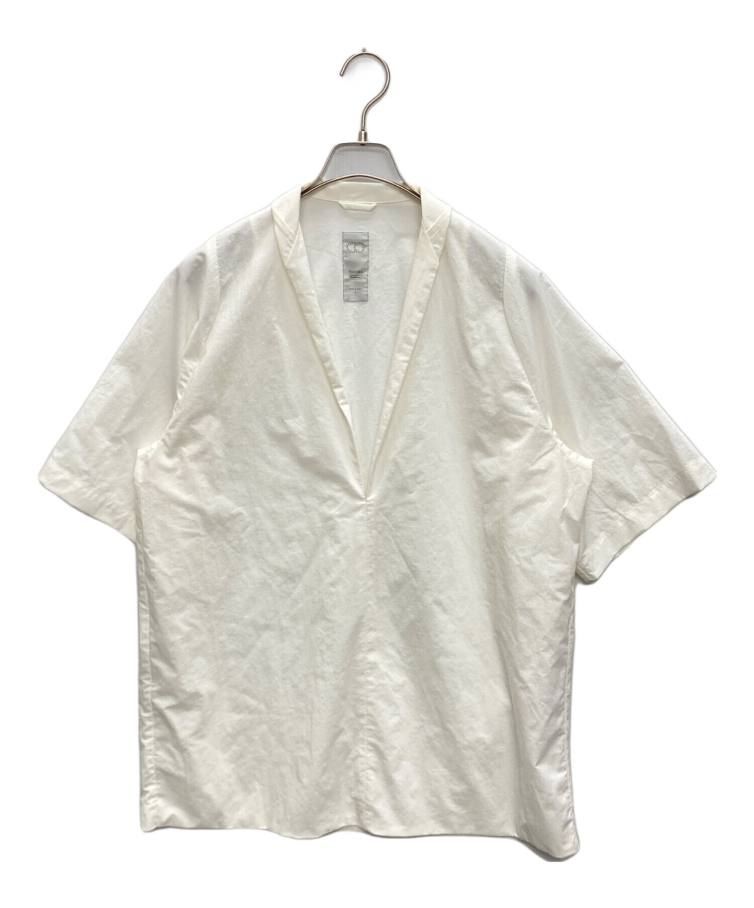 中古・古着通販】TEATORA (テアトラ) ROOMKEY SHIRT CS ホワイト