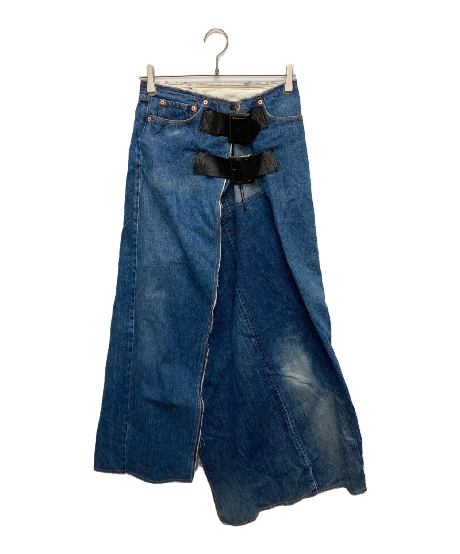 スカート Rebuild by Needles Chino Wrap Skirt Rebuild by Needles◇Chino Pant - Wrap Skirt/2/コットン/ベージュ