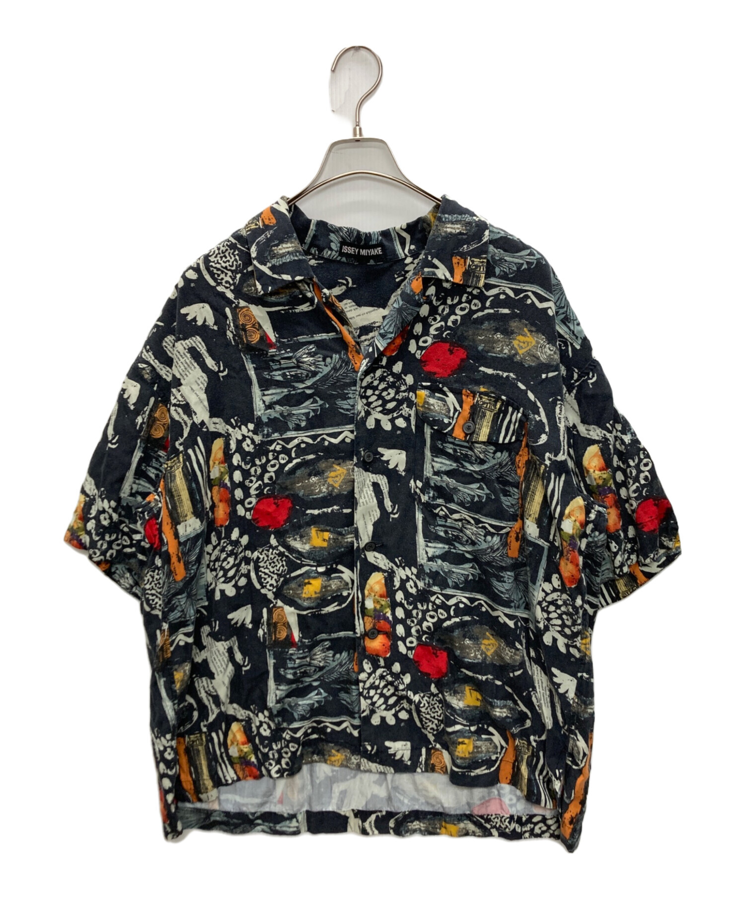 中古・古着通販】ISSEY MIYAKE (イッセイミヤケ) 90's総柄オープン