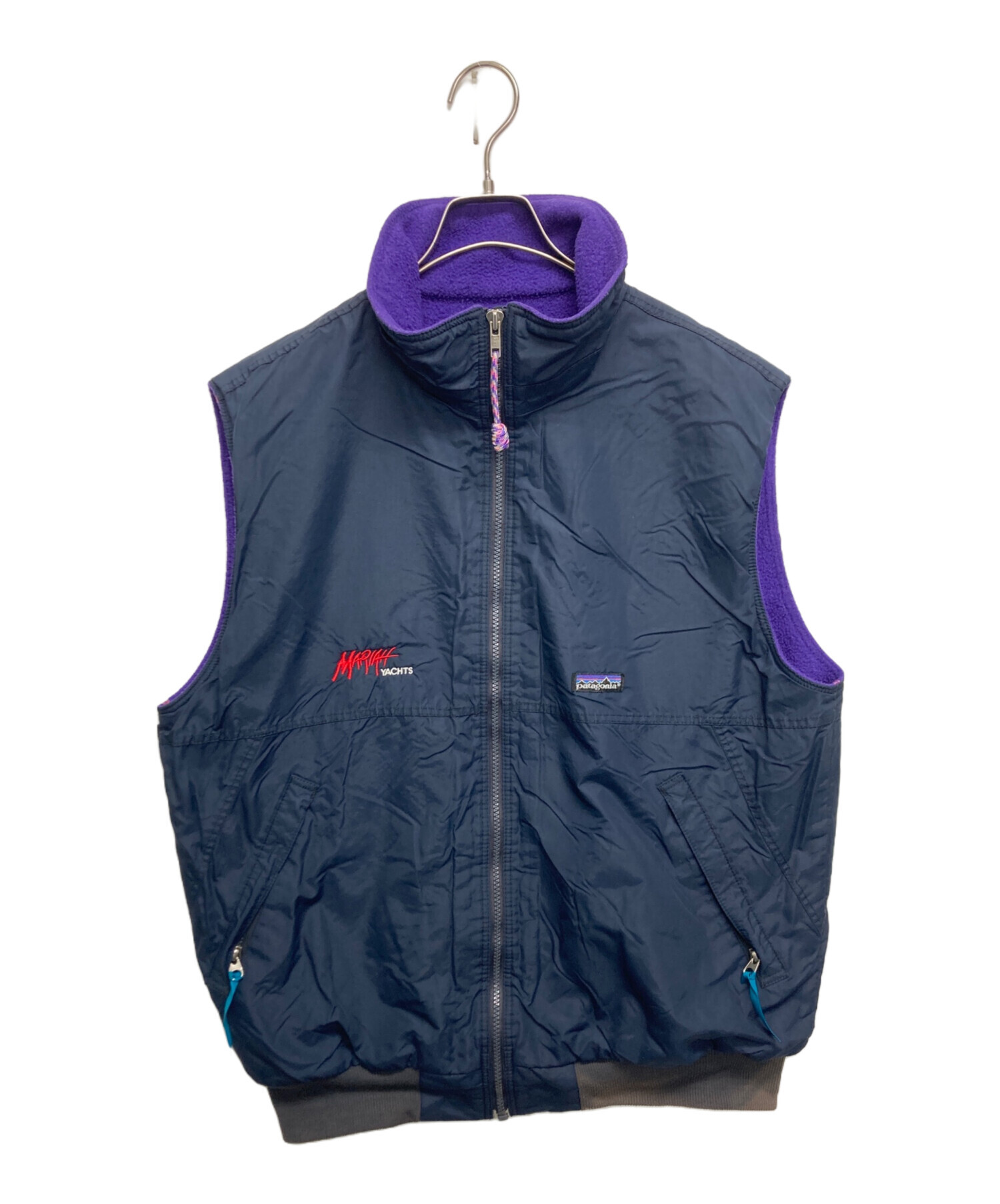 patagonia パタゴニア シェルドシンチラベスト ネイビー XL 希少 中古・古着通販】Patagonia (パタゴニア) シェルドシンチラベスト