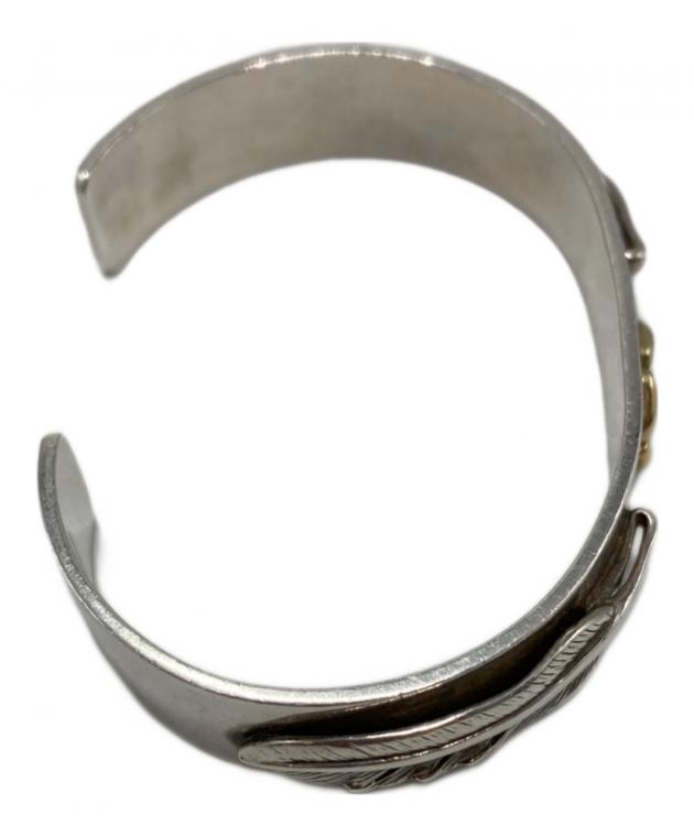 TADY オールドバングル TADY オールドバングル TADY&KING平打ちバングルK18ウルフ&ダブルS