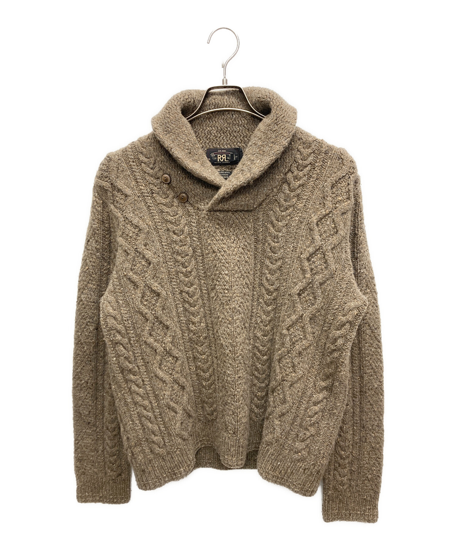 中古・古着通販】RRL (ダブルアールエル) カシミヤブレンドショール 