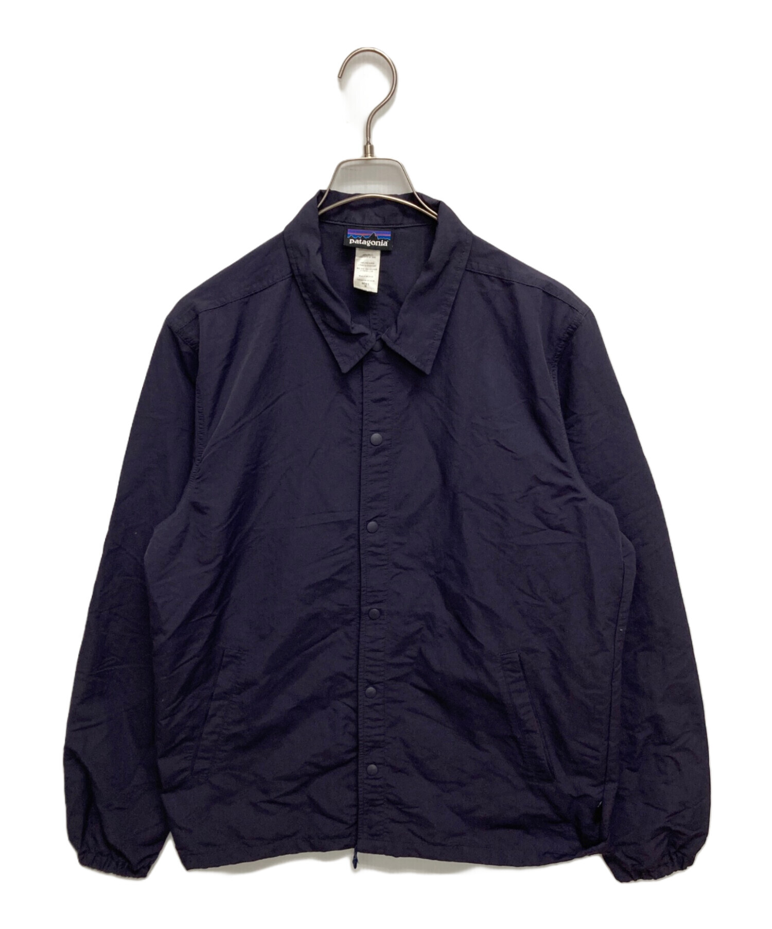 【美品】Patagonia コーチジャケット ネイビー S 人気 中古・古着通販】Patagonia (パタゴニア) コーチジャケット ネイビー