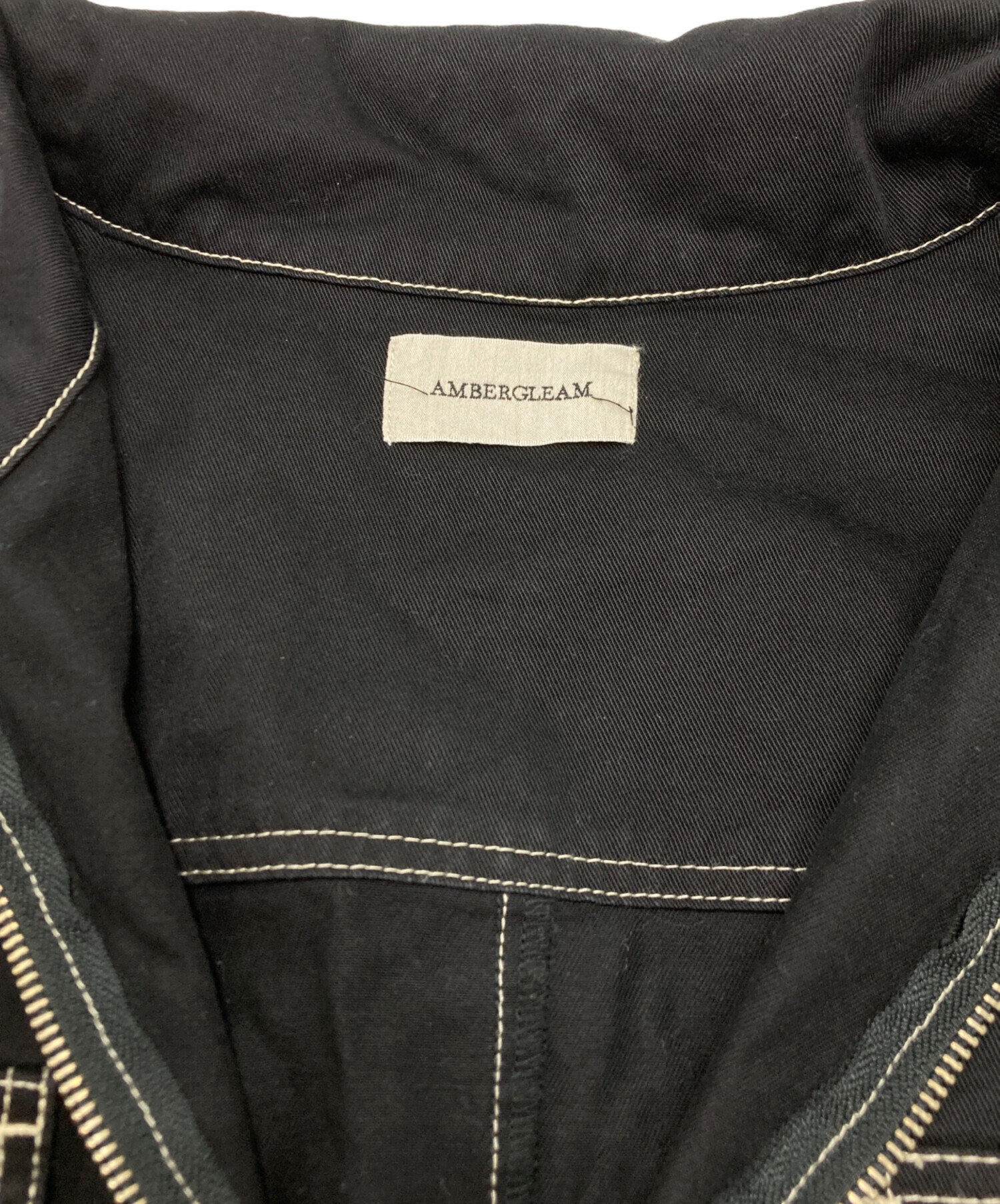 中古・古着通販】AMBERGLEAM (アンバーグリーム) Fabric Jumpsuit