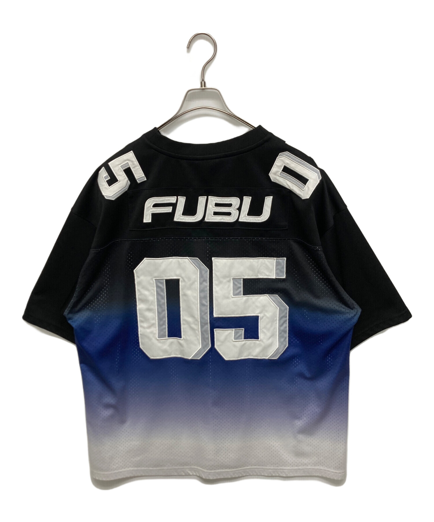 名作 90s ビンテージ FUBU グラデーション フットボール ジャージ フブ 