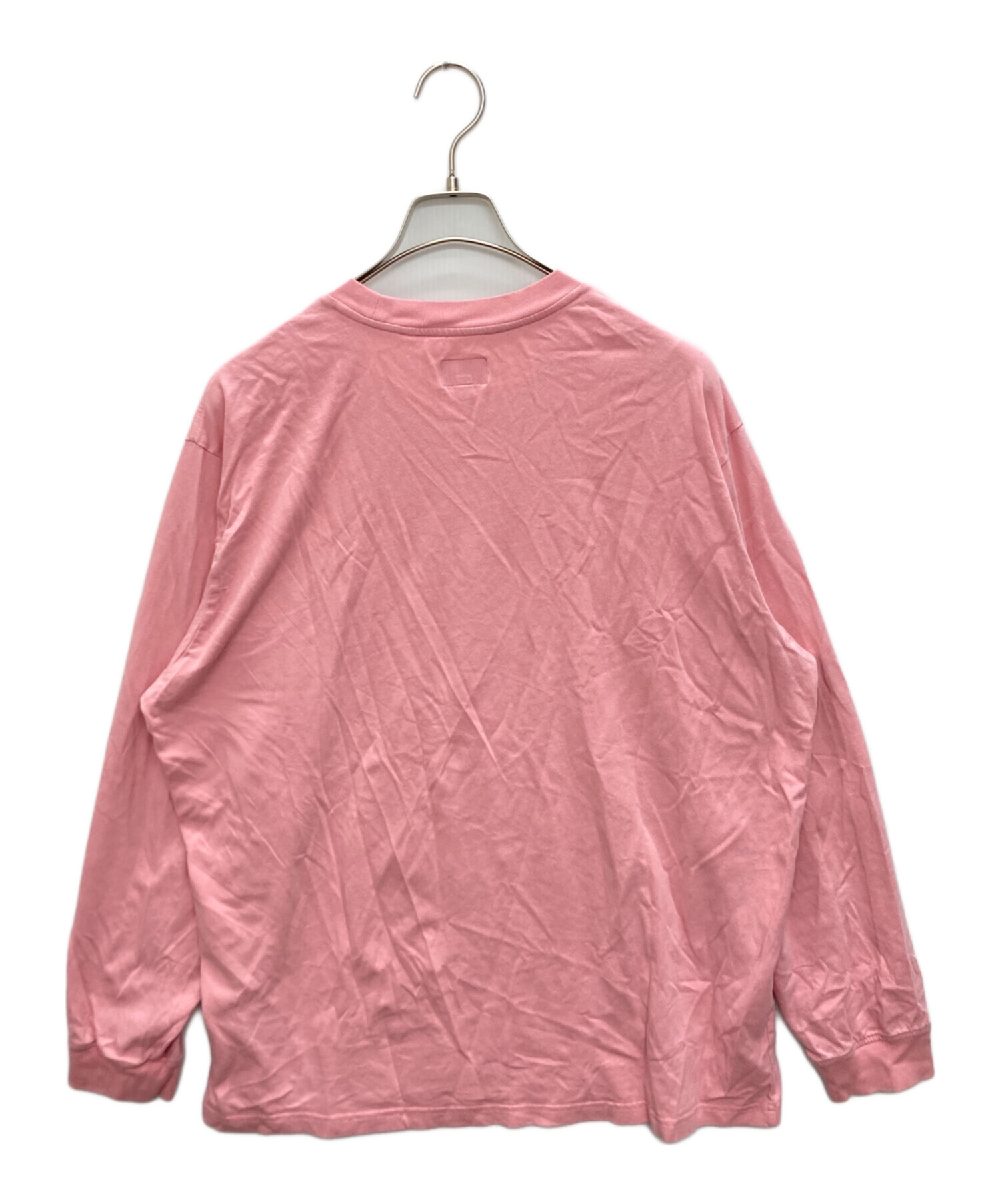 中古・古着通販】Supreme (シュプリーム) Small Box L/S Tee ピンク 